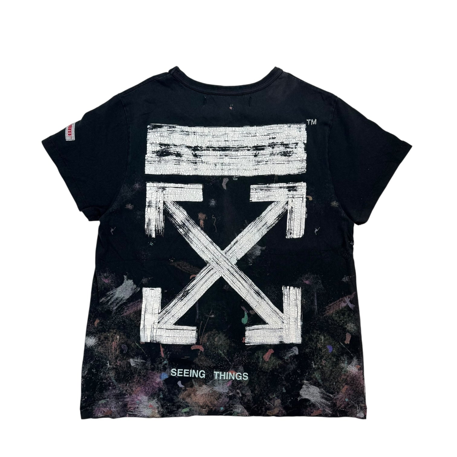 Off-White Galaxy Brushed Tee Black