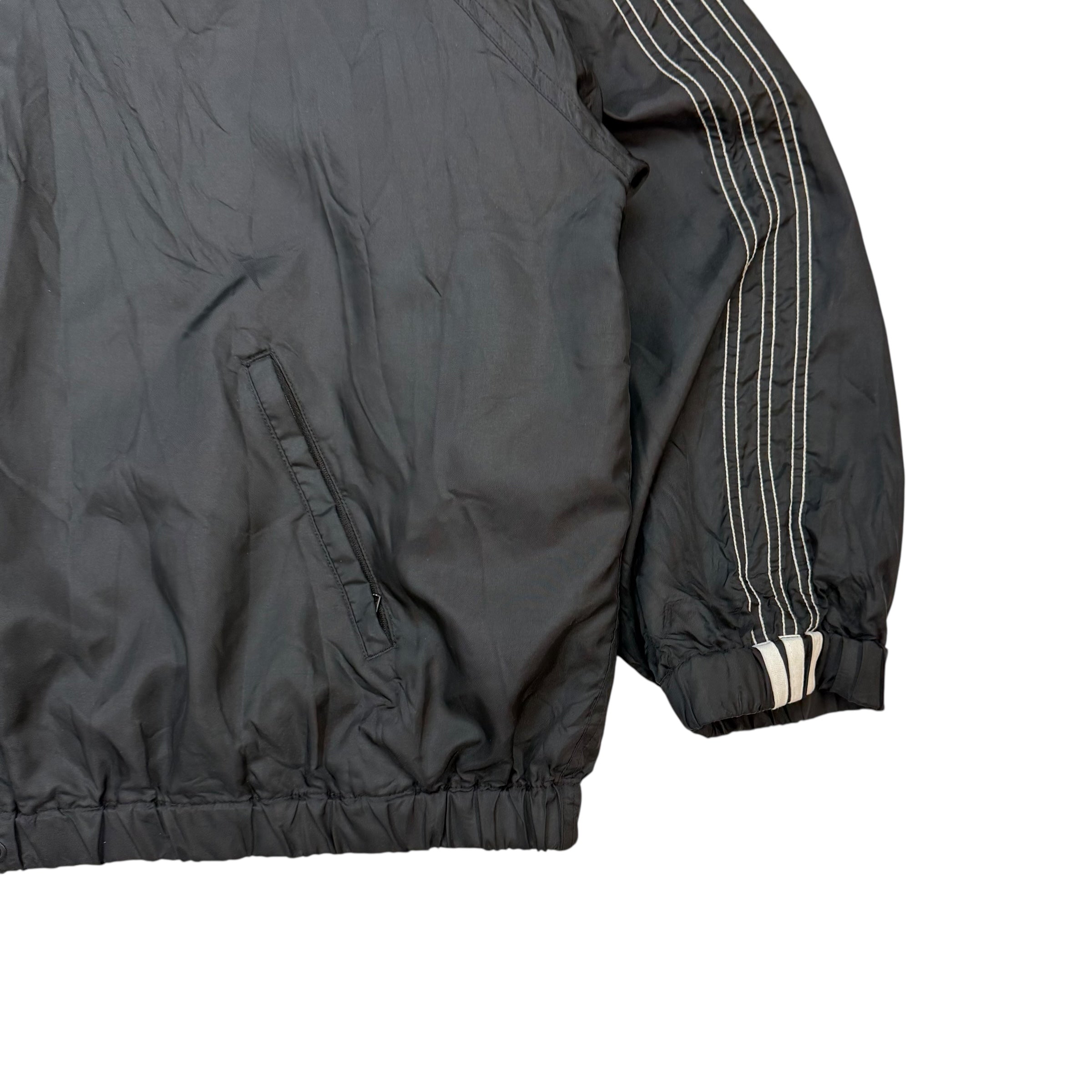Adidas Originals By Alexander Wang Quarter Zip Windbreaker Black