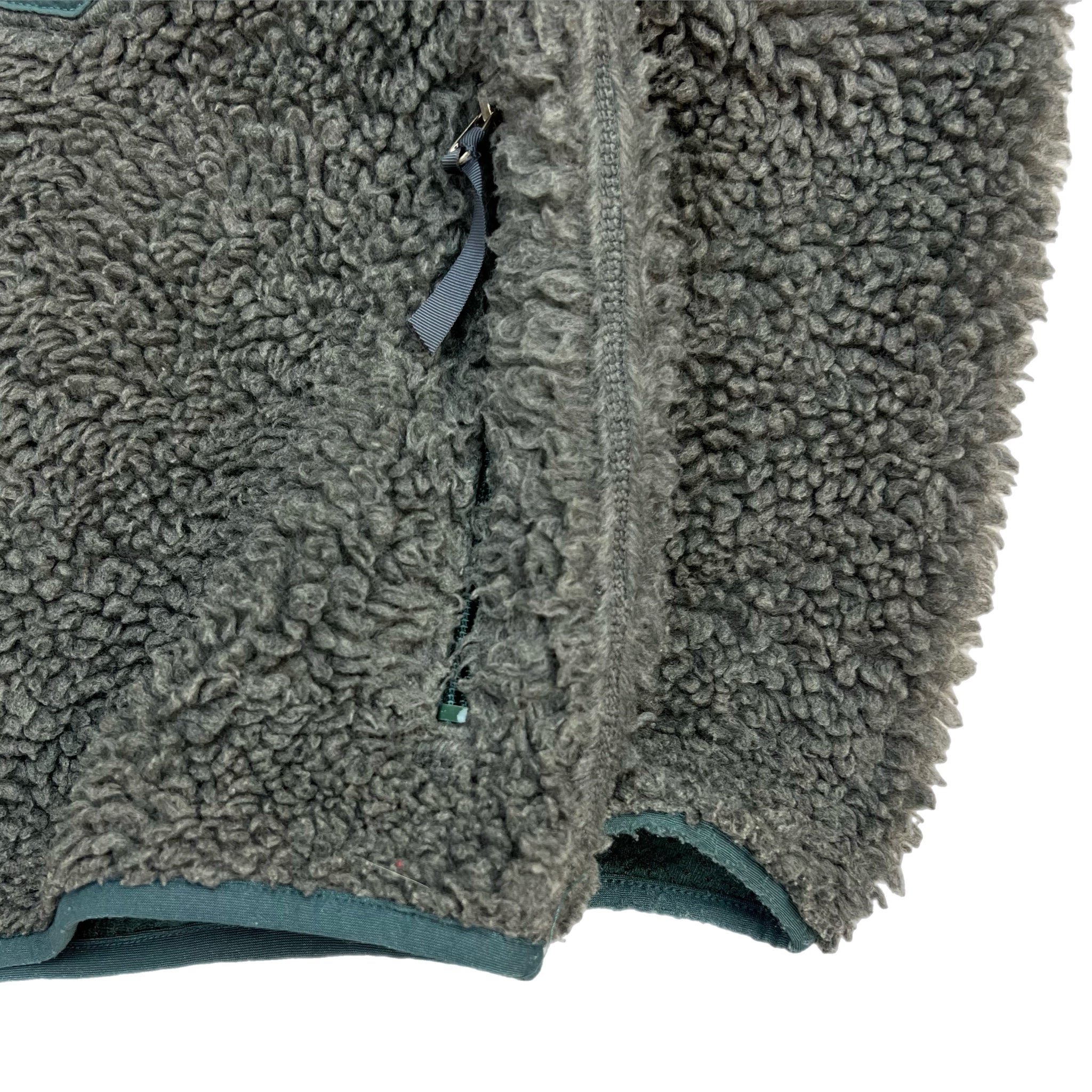 Vintage 1989 Patagonia Retro Deep Pile Fleece Charcoal