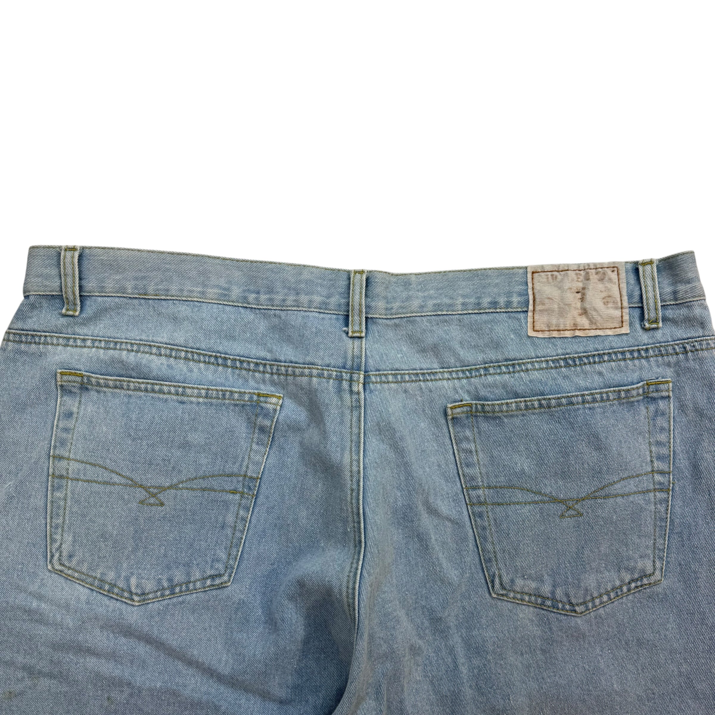 Vintage Bugle Boy Jeans Denim Shorts Blue