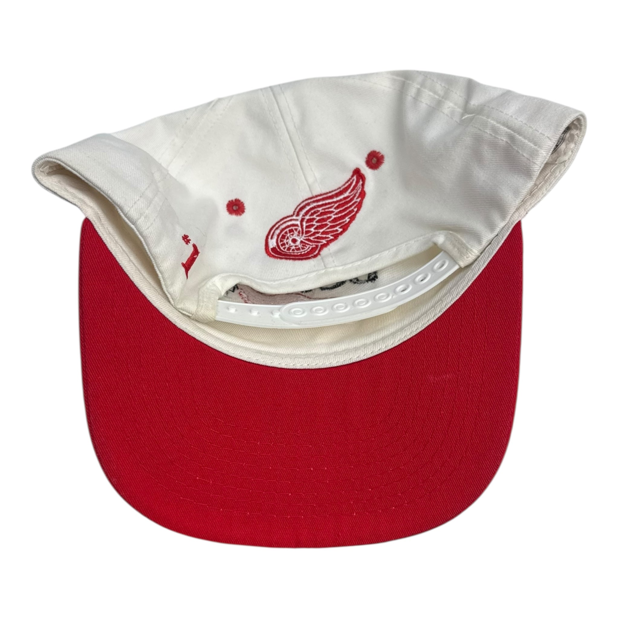 Vintage Detroit Red Wings Spell Out Hat