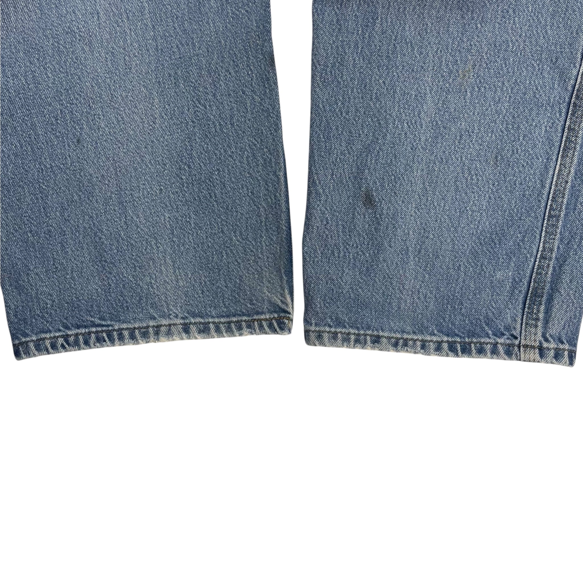 Vintage Carhartt B137 Worn in Blue Jean