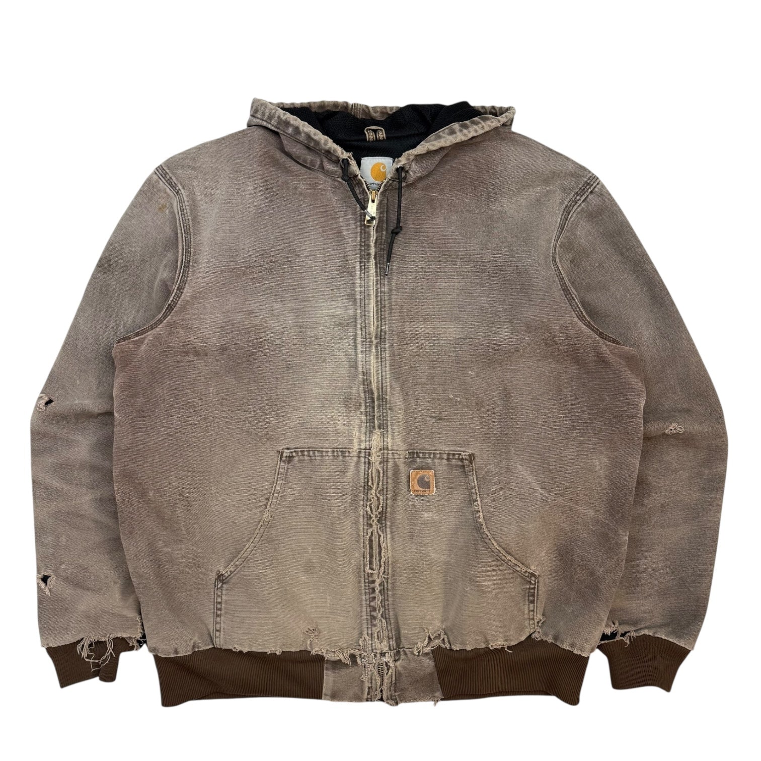 Vintage Carhartt Active Jacket Faded Brown
