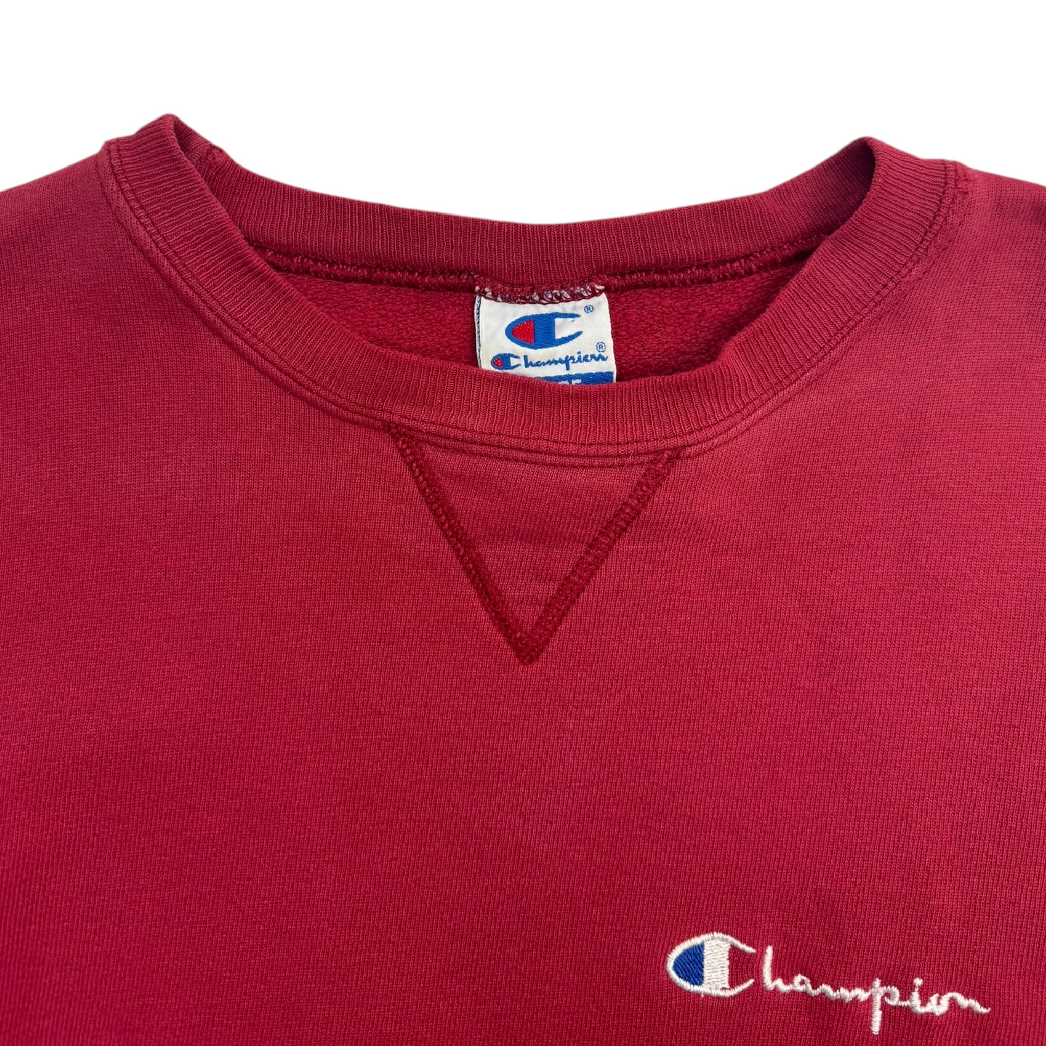 Vintage Champion Crewneck Faded Red