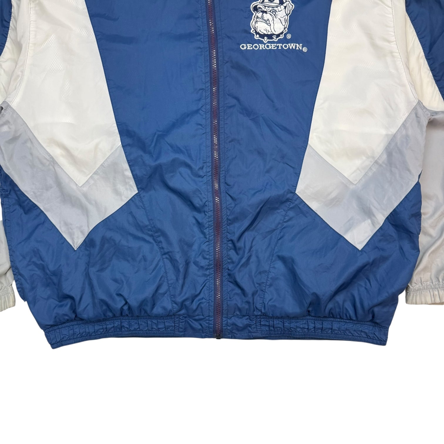 Vintage Starter Georgetown Hoyas Windbreaker Jacket Blue/White