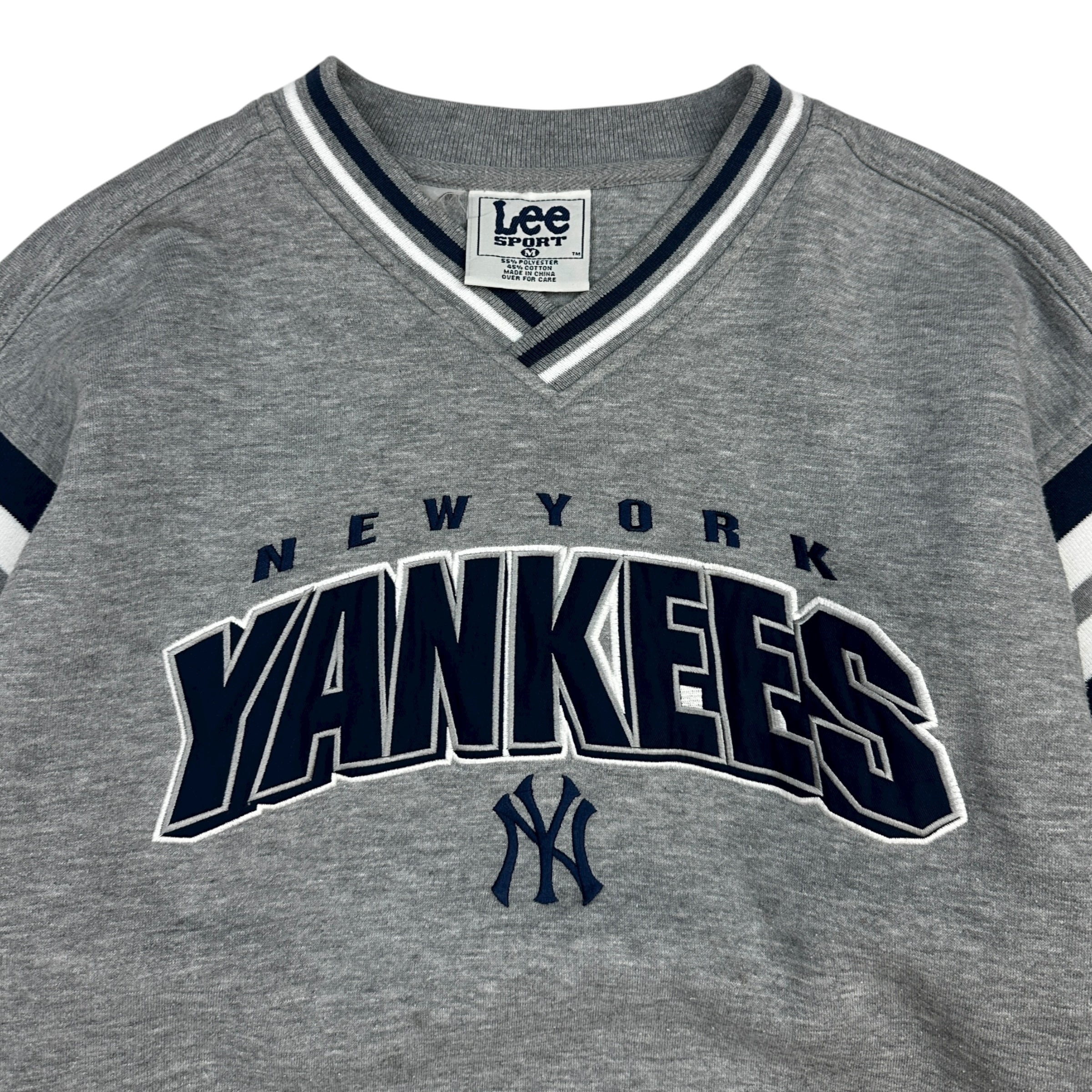 Vintage New York Yankees Arc Crewneck Grey/Navy