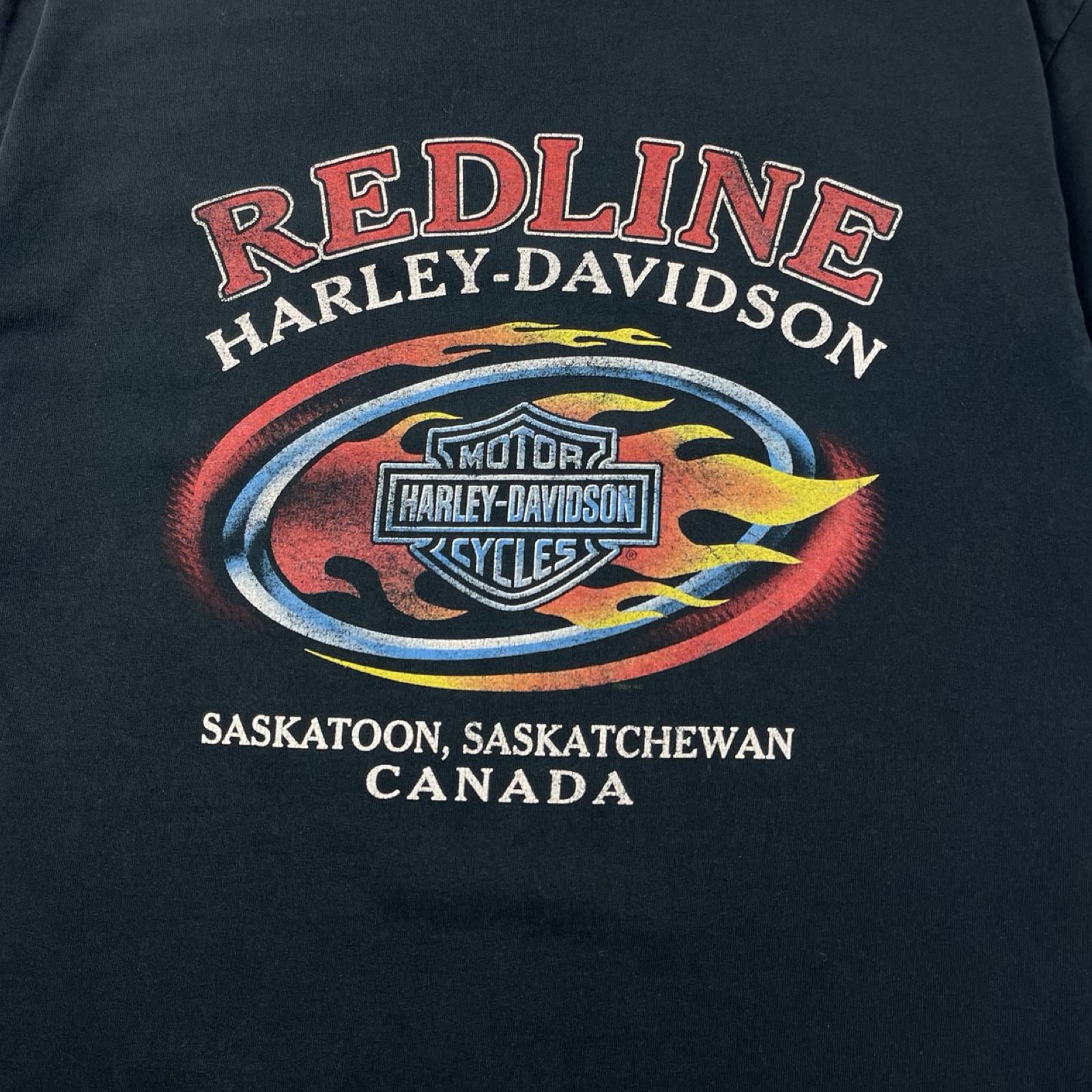 2004 Harley Davidson Redline Saskatoon T-Shirt
