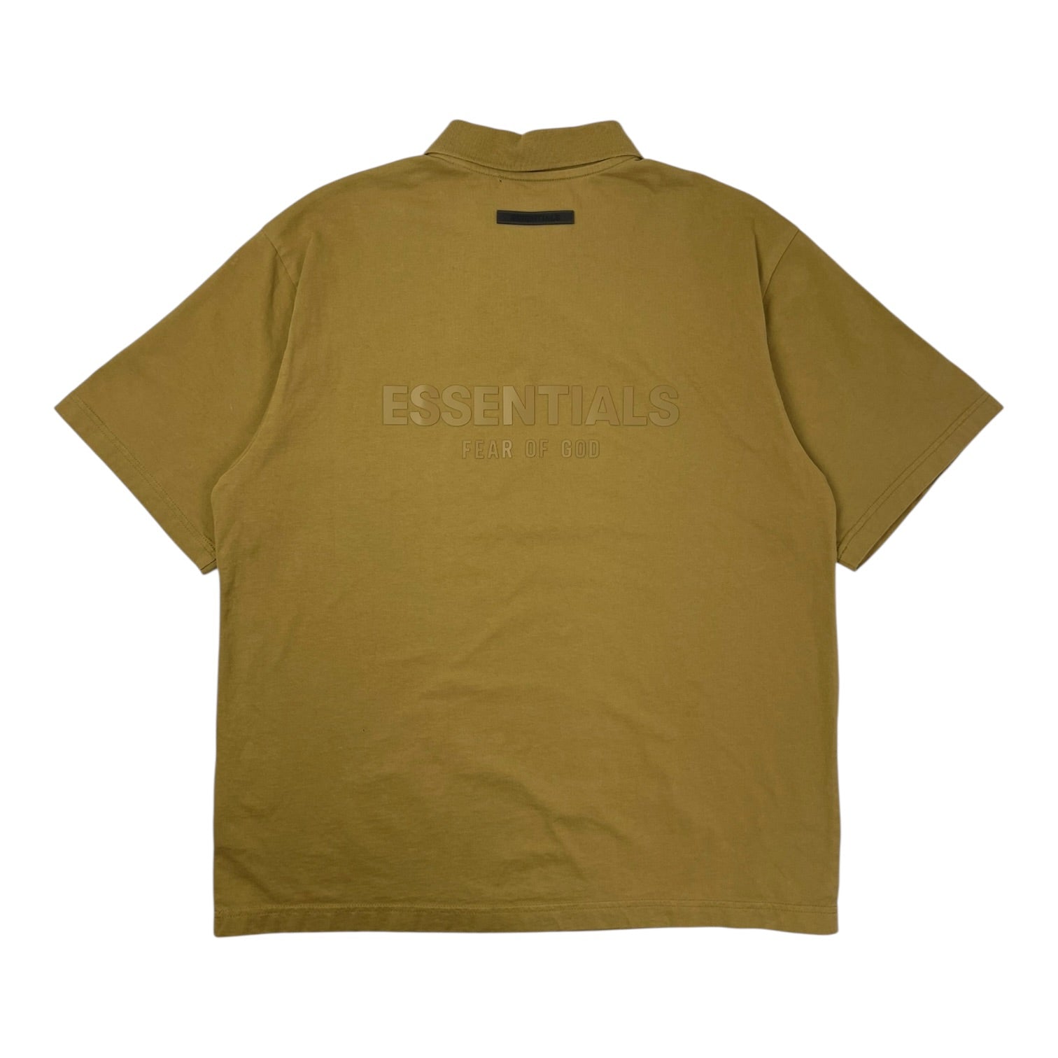 Fear of God Essentials Polo S/S T-Shirt Amber