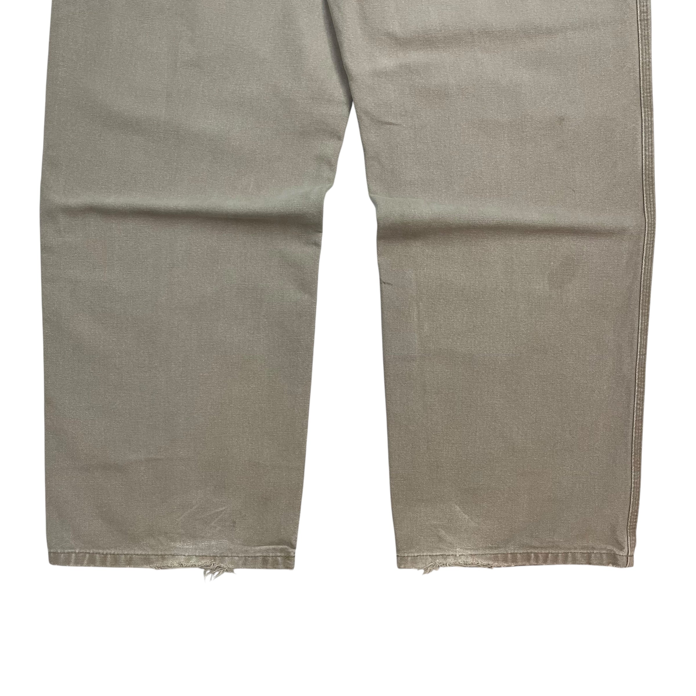 Vintage Carhartt Dungaree Pants Beige