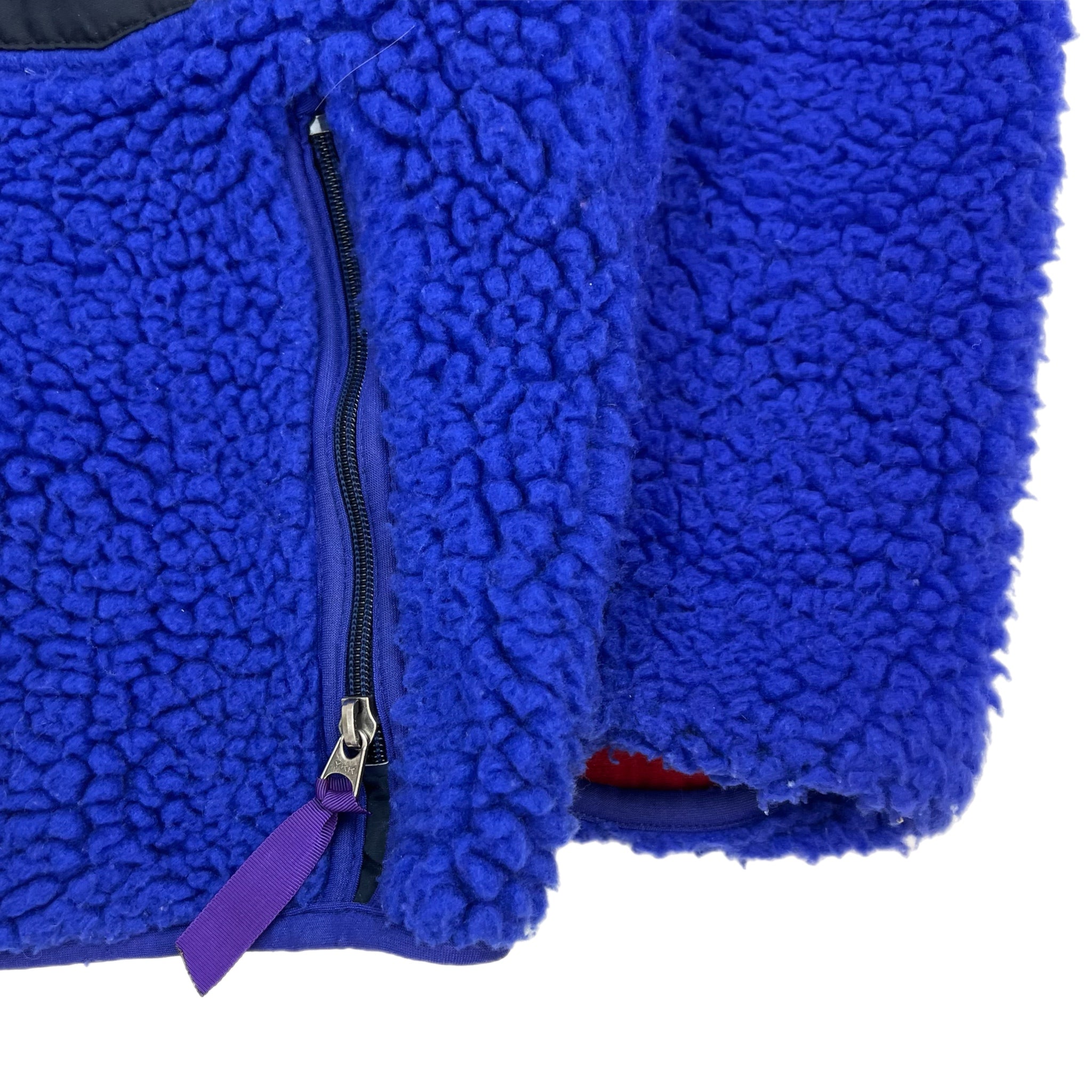 Vintage 1989 Patagonia Retro Deep Pile Fleece Cobalt