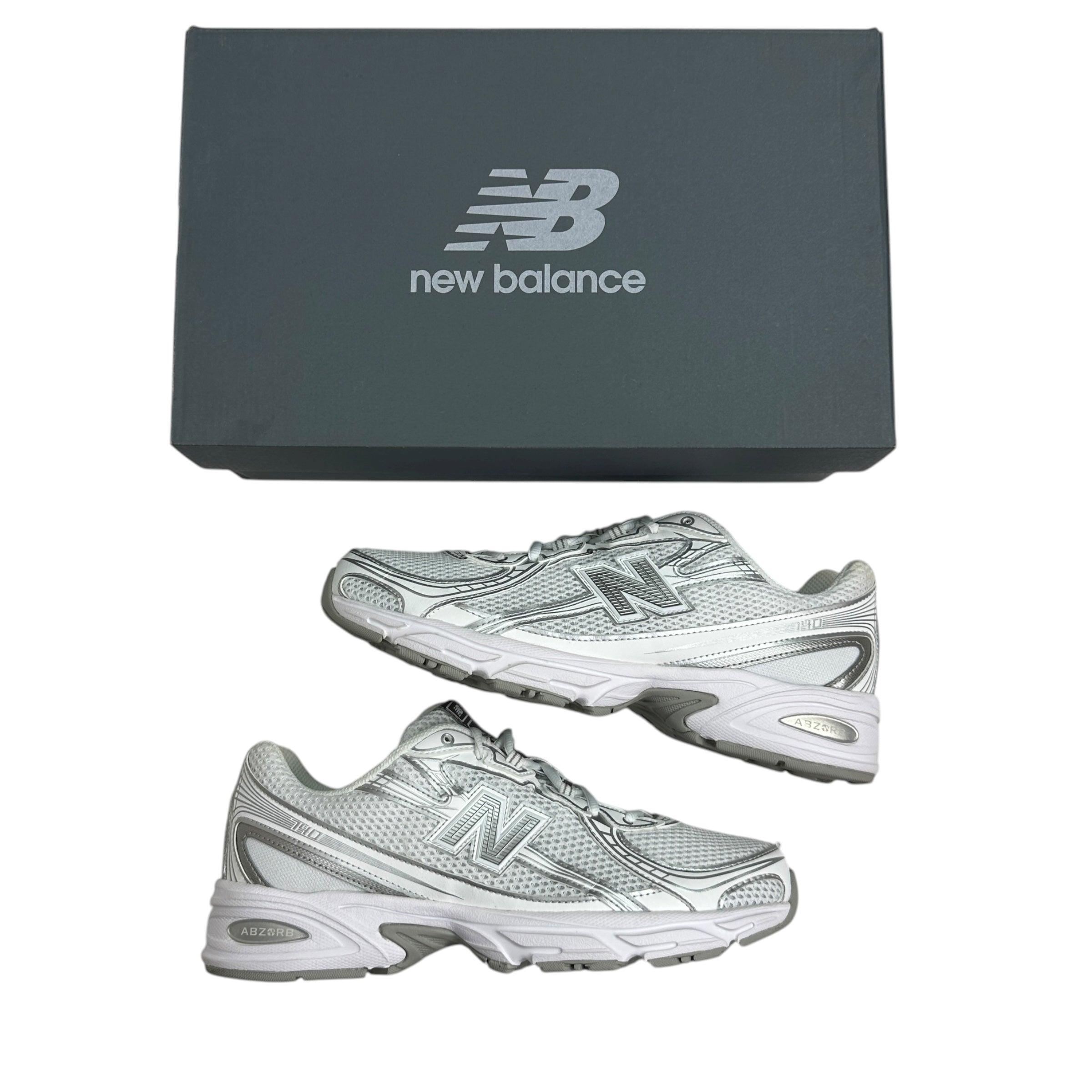 New Balance 740v2 White Silver Reflection (Used)