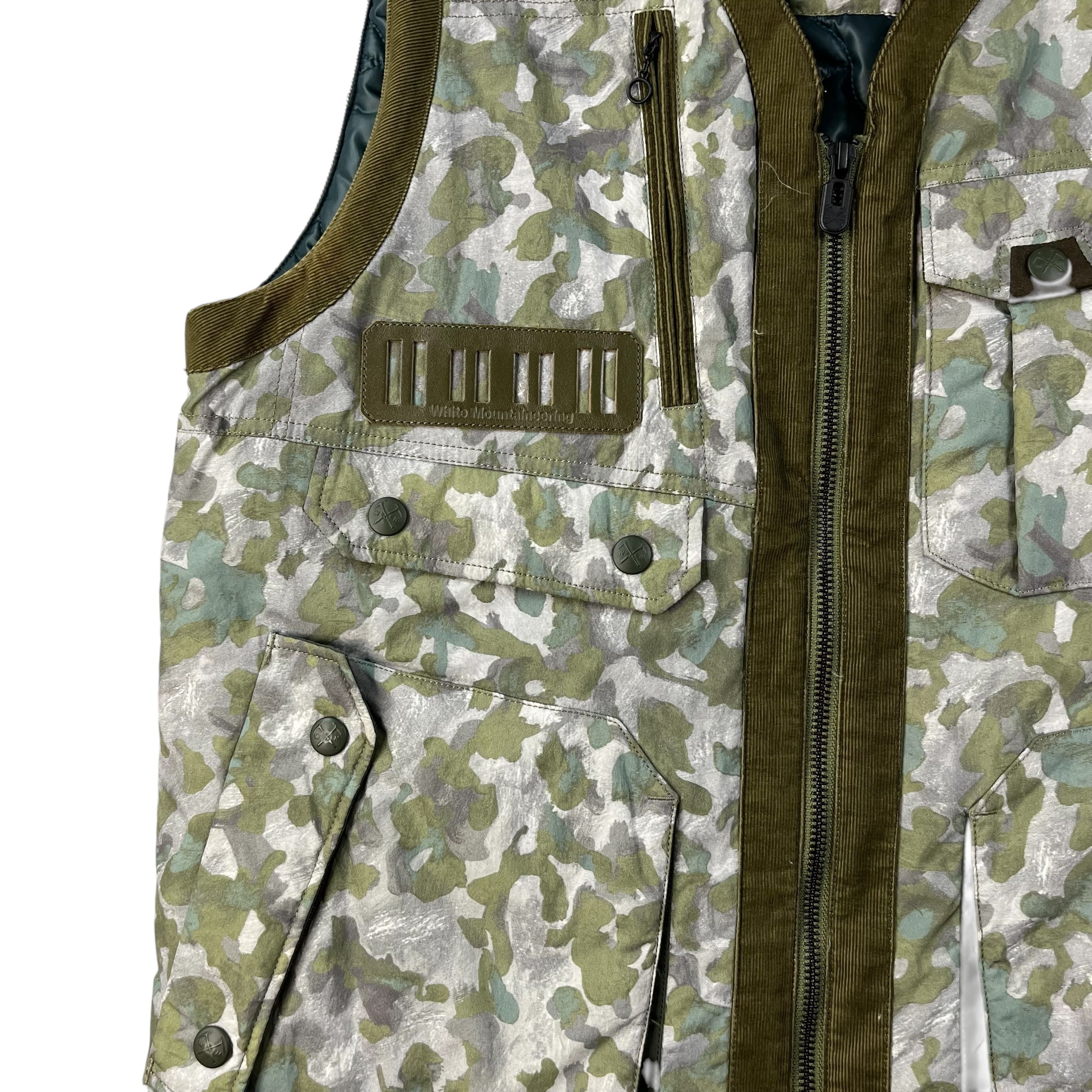 White Mountaineering Camo Fishing Vest