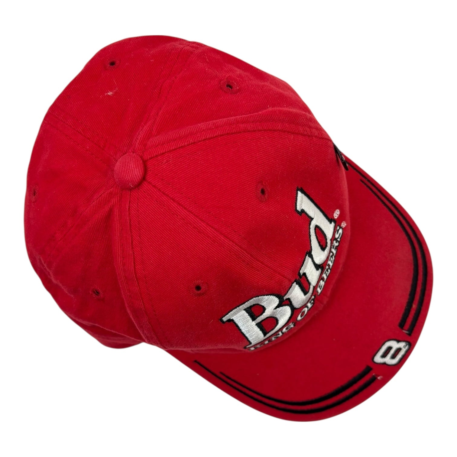 Vintage Budweiser Dale Earnhardt Racing Hat Red