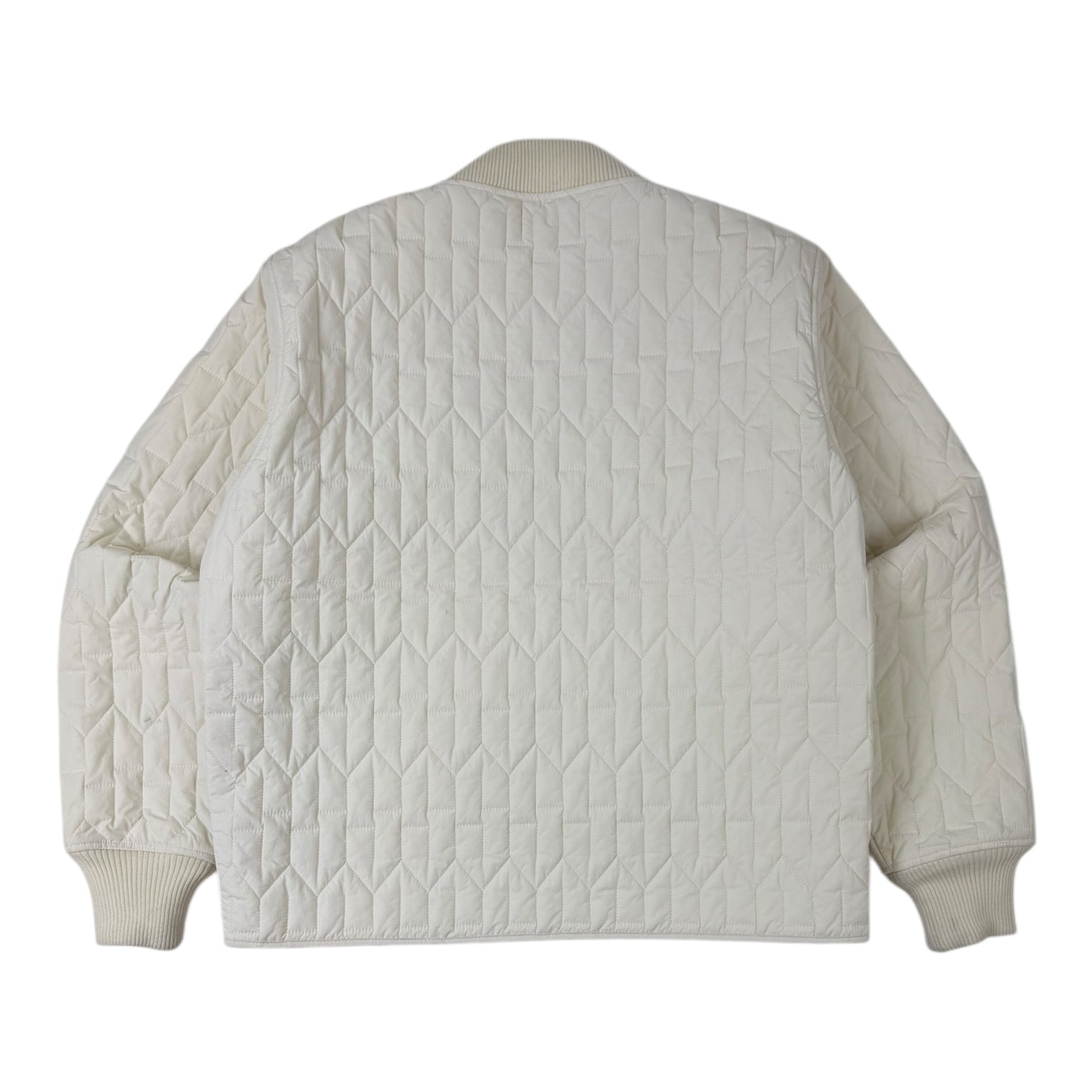 Stussy S Quilted Liner Jacket Cream