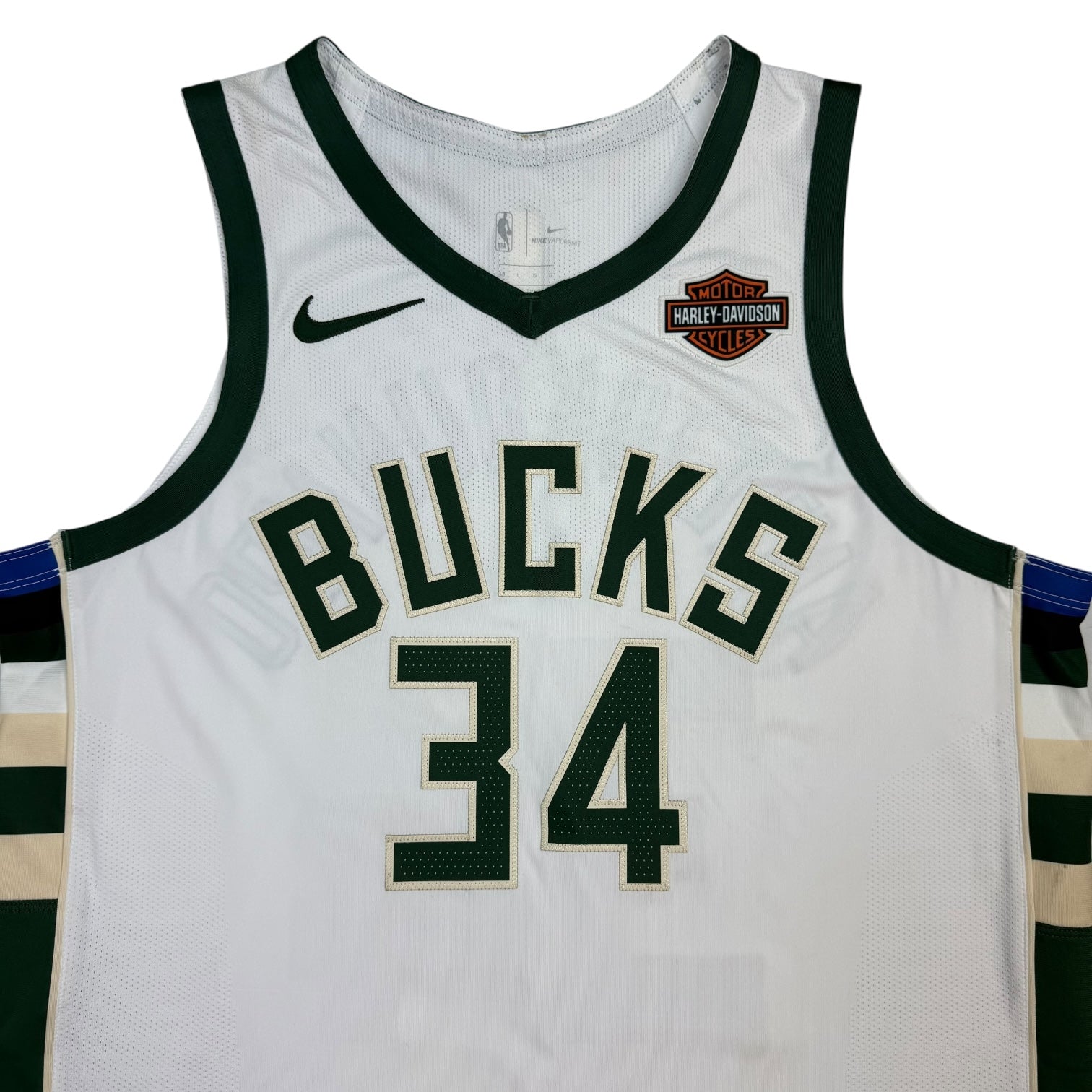Nike Milwaukee Bucks Giannis Antetokounmpo Away Jersey White
