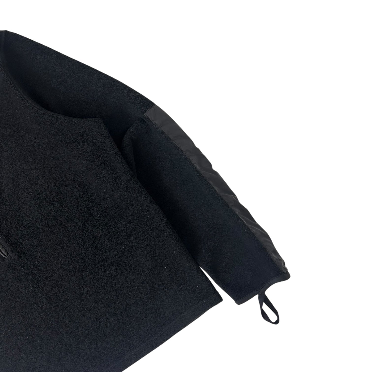 Vintage 1999 Prada Ninja Fleece Jacket Black