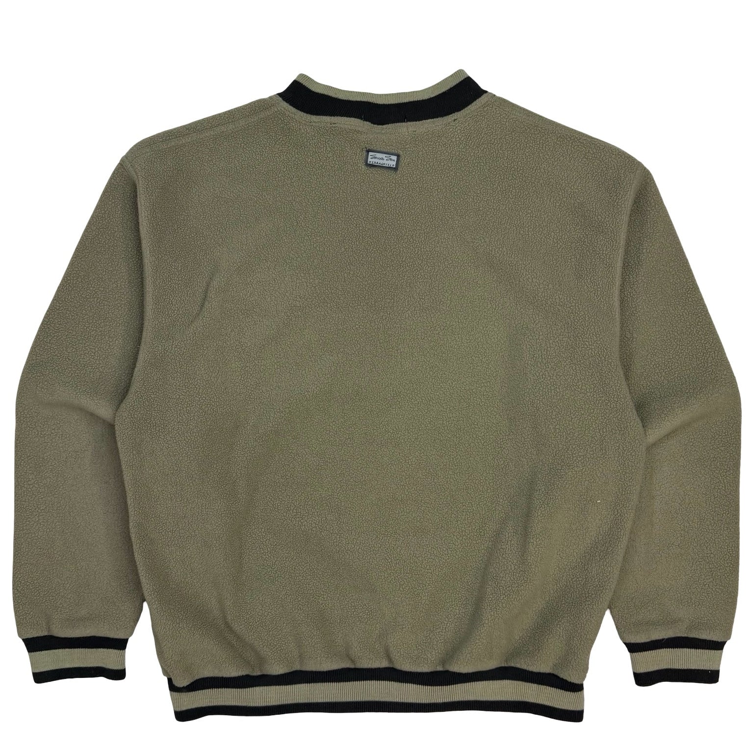 Vintage Lacombe Golf Club Fleece Crewneck Olive