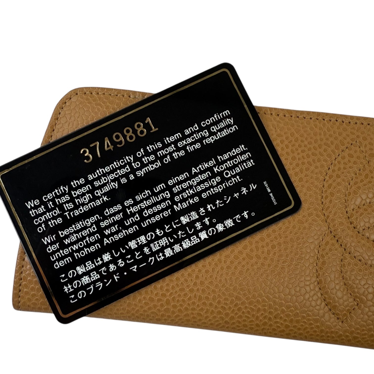 Chanel Glasses Leather Case