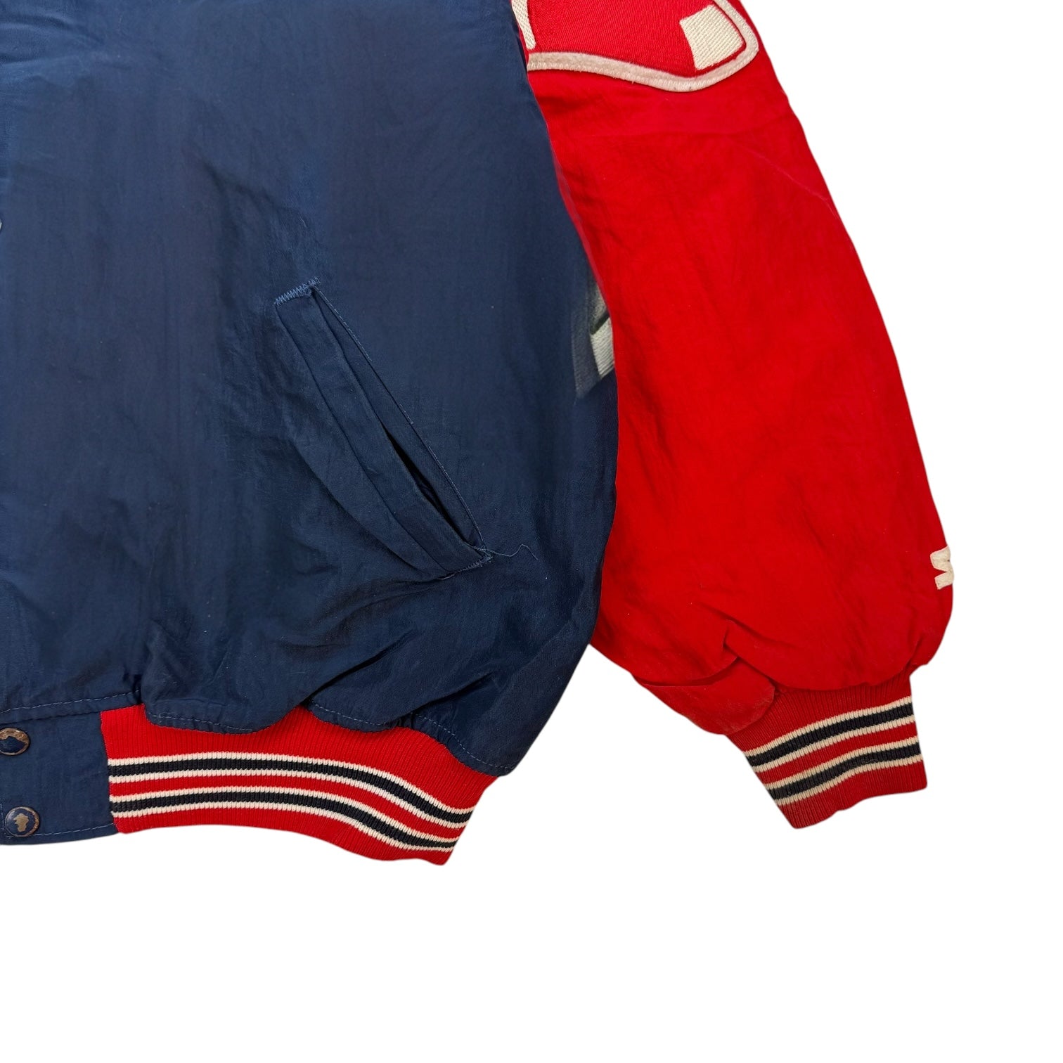 Vintage Starter Diamond Collection Boston Red Sox Training Jacket Blue/Red