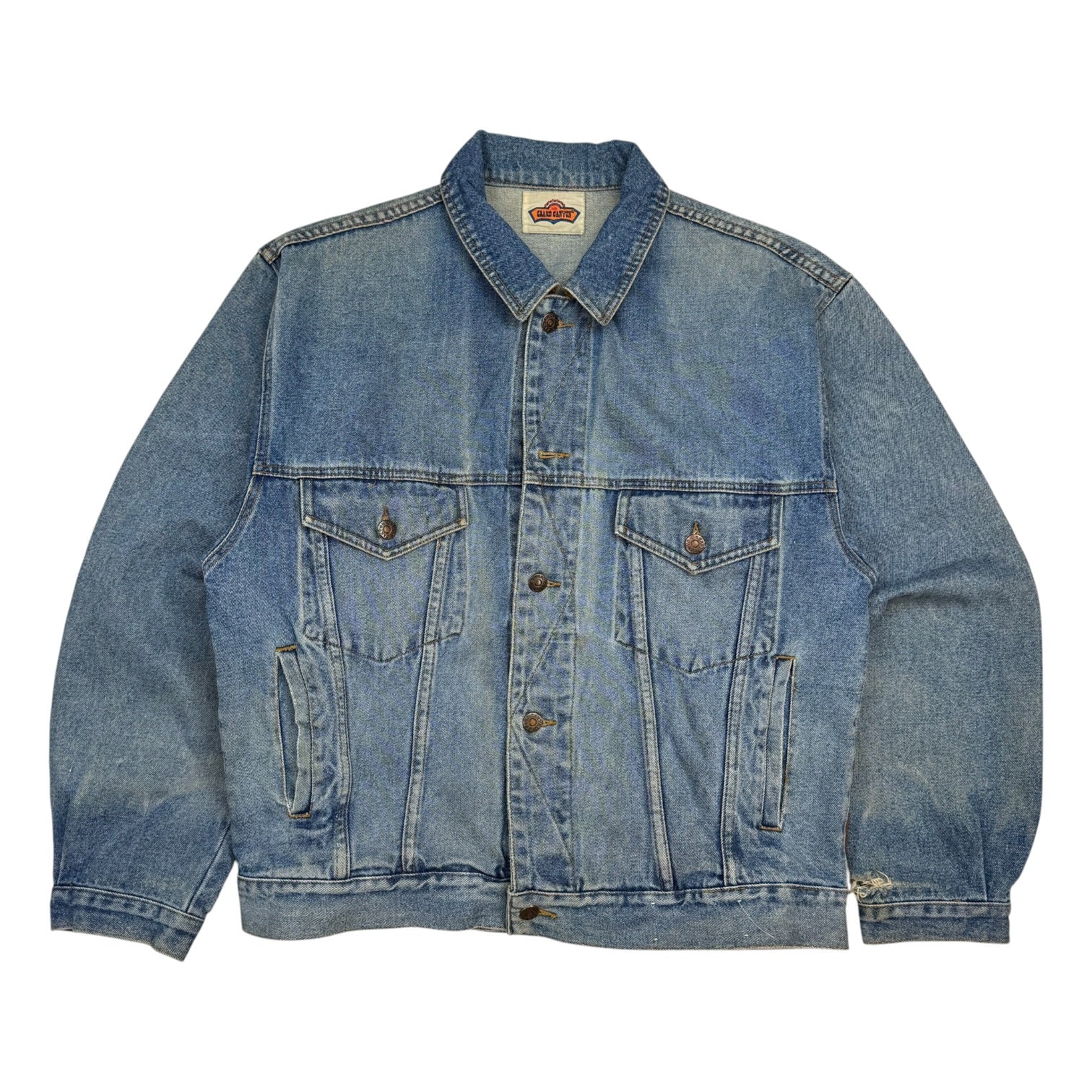 Vintage Denim Wolf Jacket Medium Wash