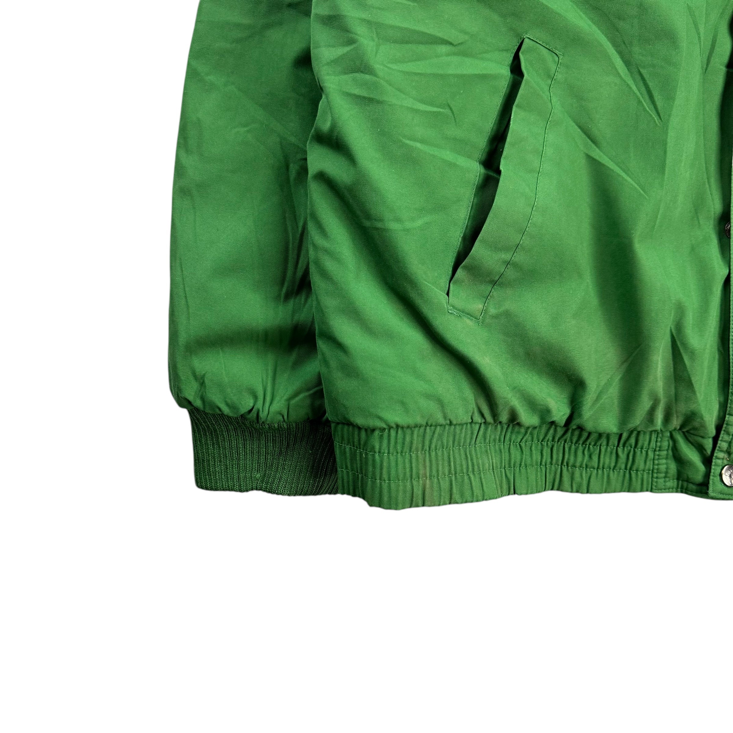 Vintage Logo 7 New York Jets Jacket Green
