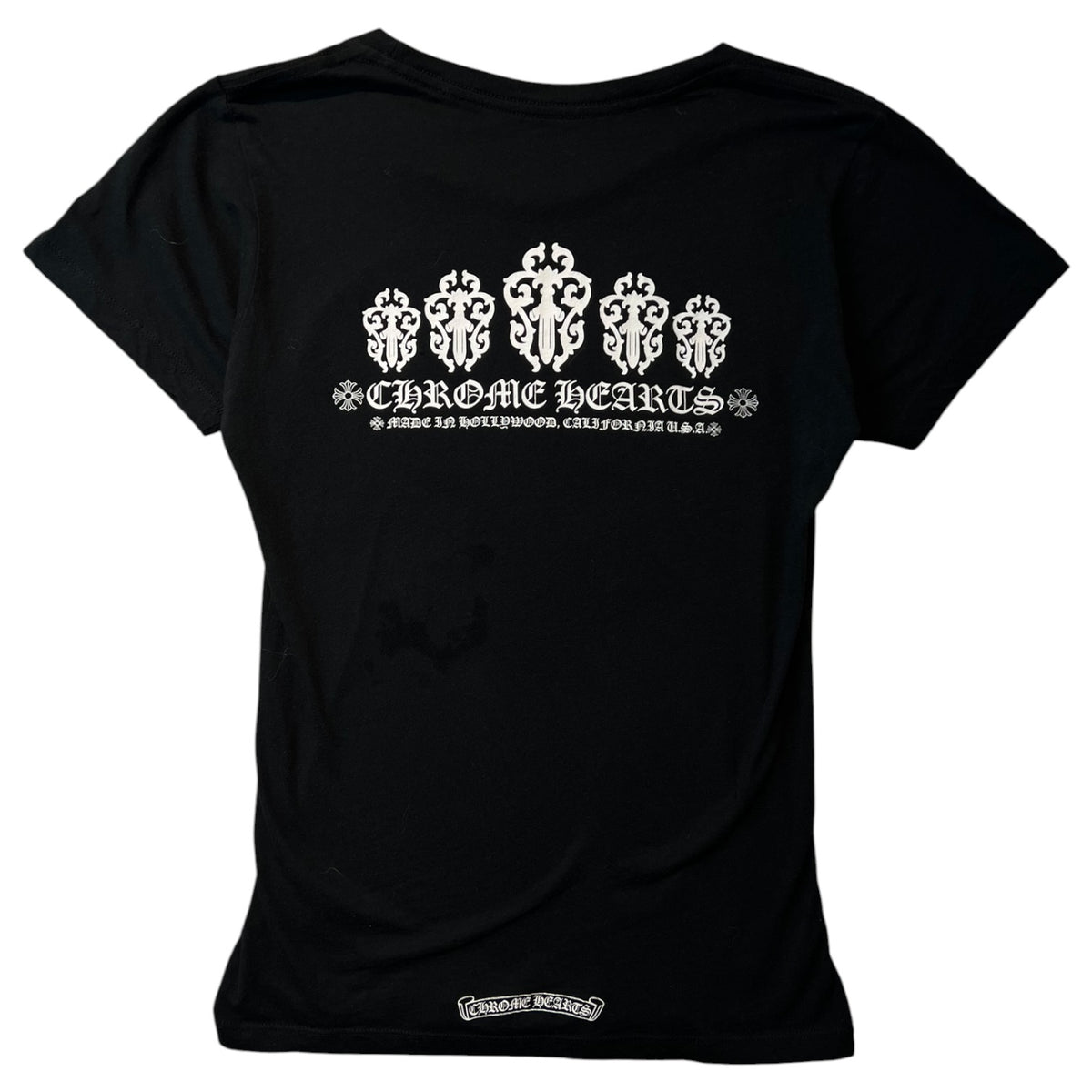 (W) Chrome Hearts Daggers T-Shirt Black
