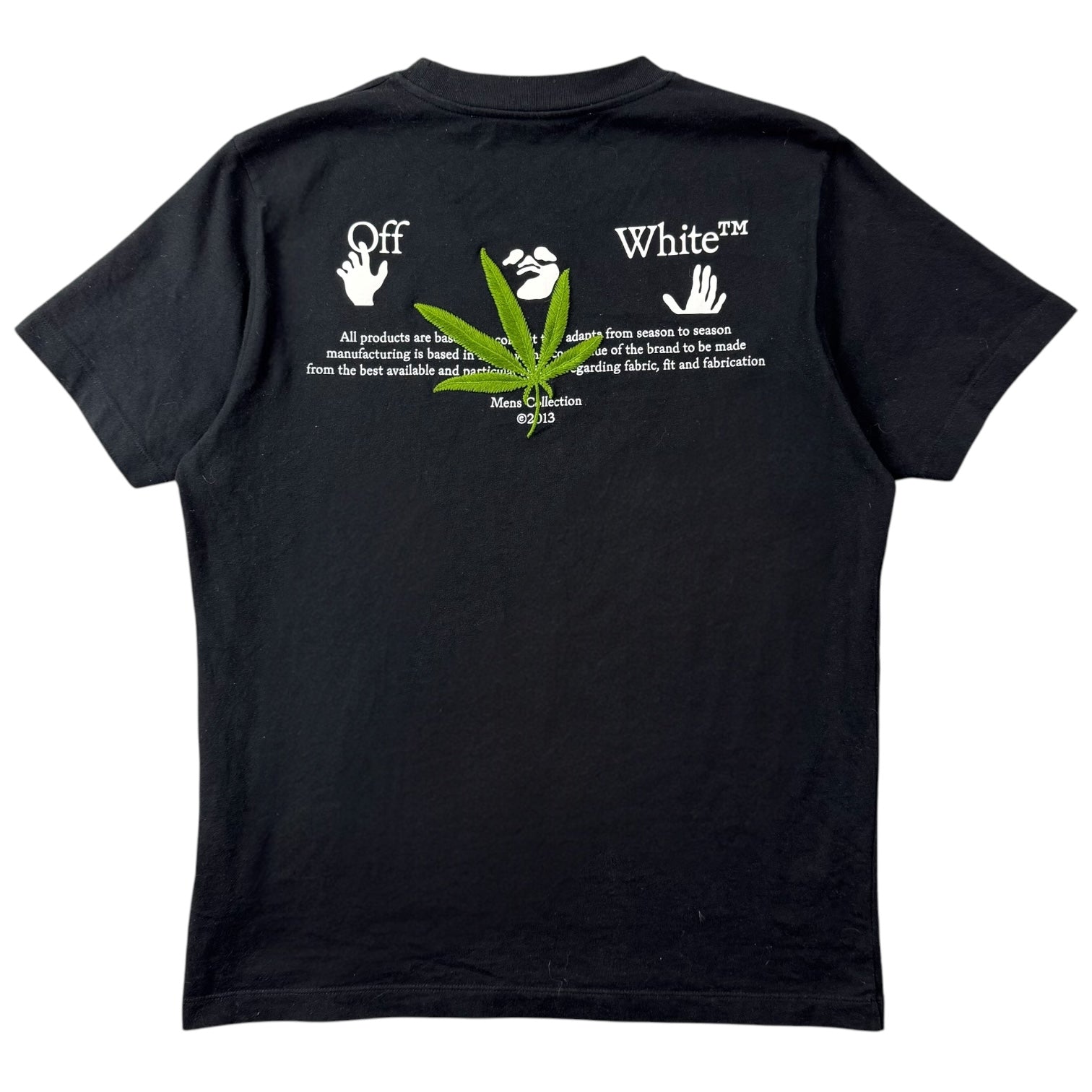 Off-White High Weed Tee Black