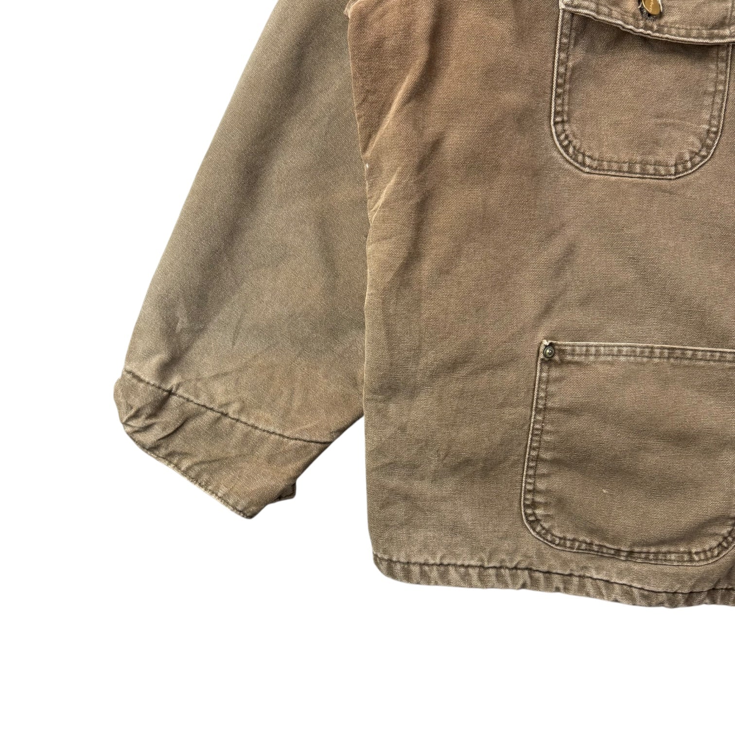 Vintage Carhartt Michigan Jacket Faded Tan