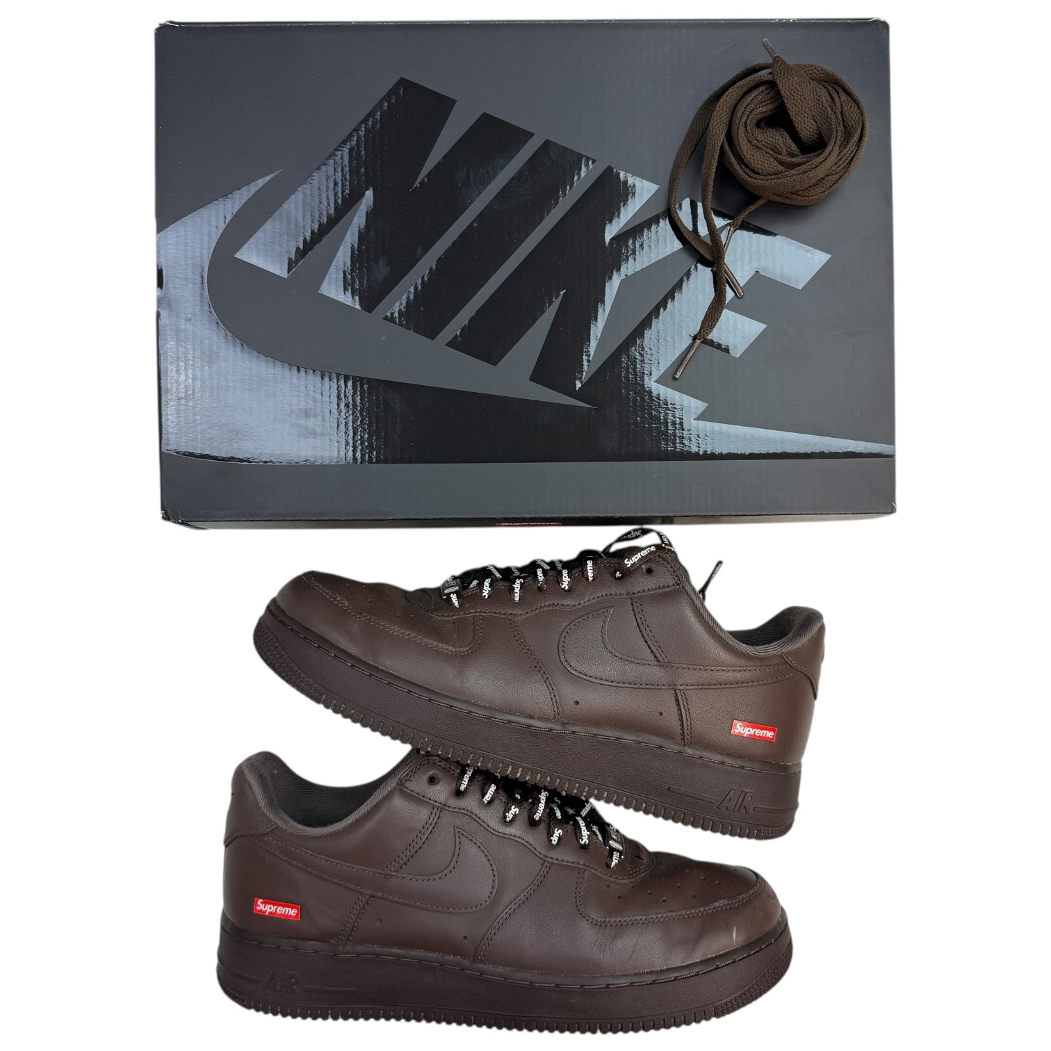 Nike x Supreme Air Force 1 Low Baroque Brown (Used)