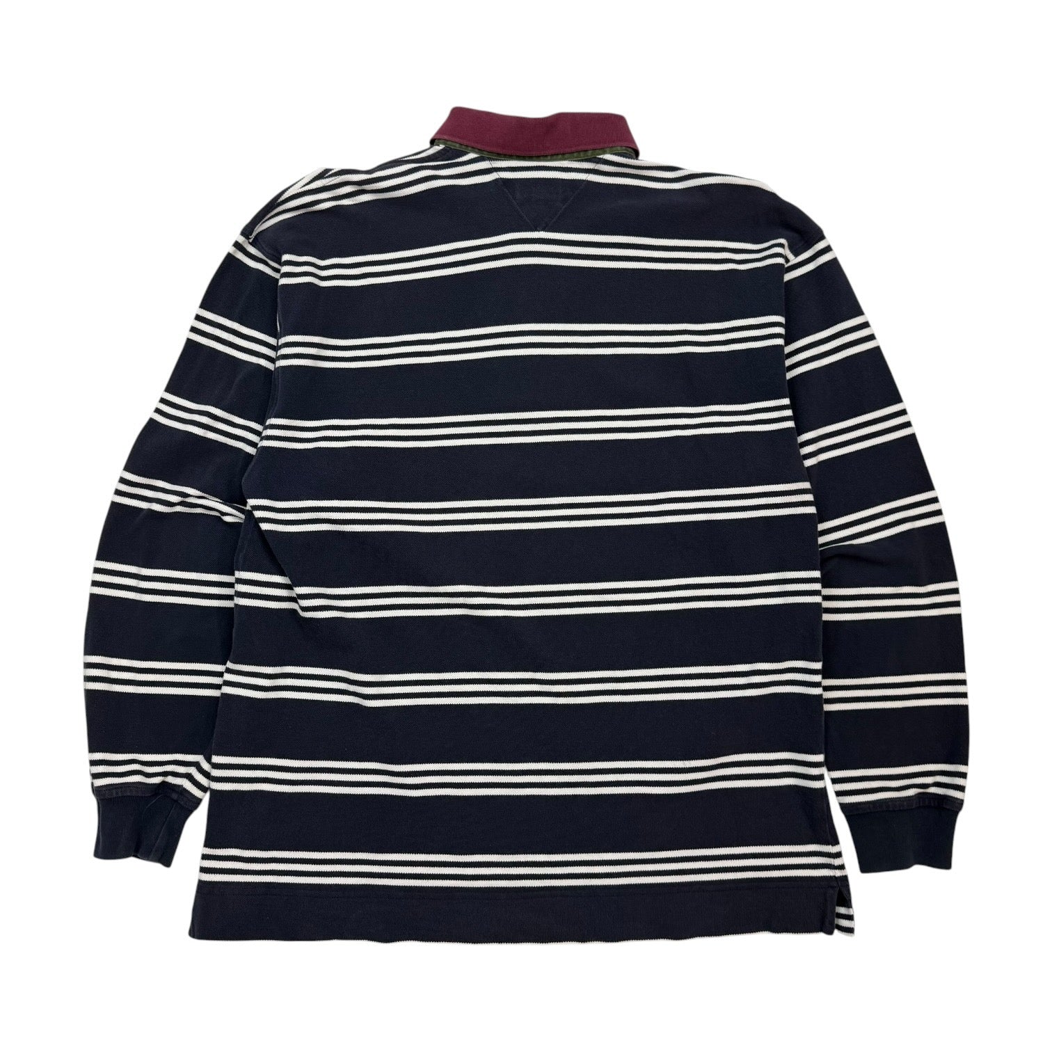 Vintage Tommy Hilfiger Striped Long Sleeve Navy
