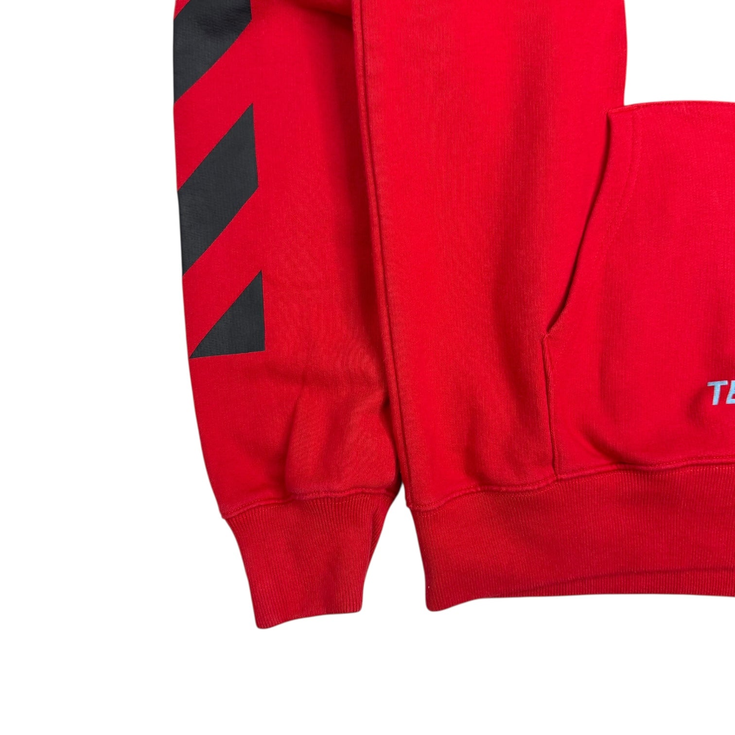 Off-White Temperature Mona Lisa Hoodie Red