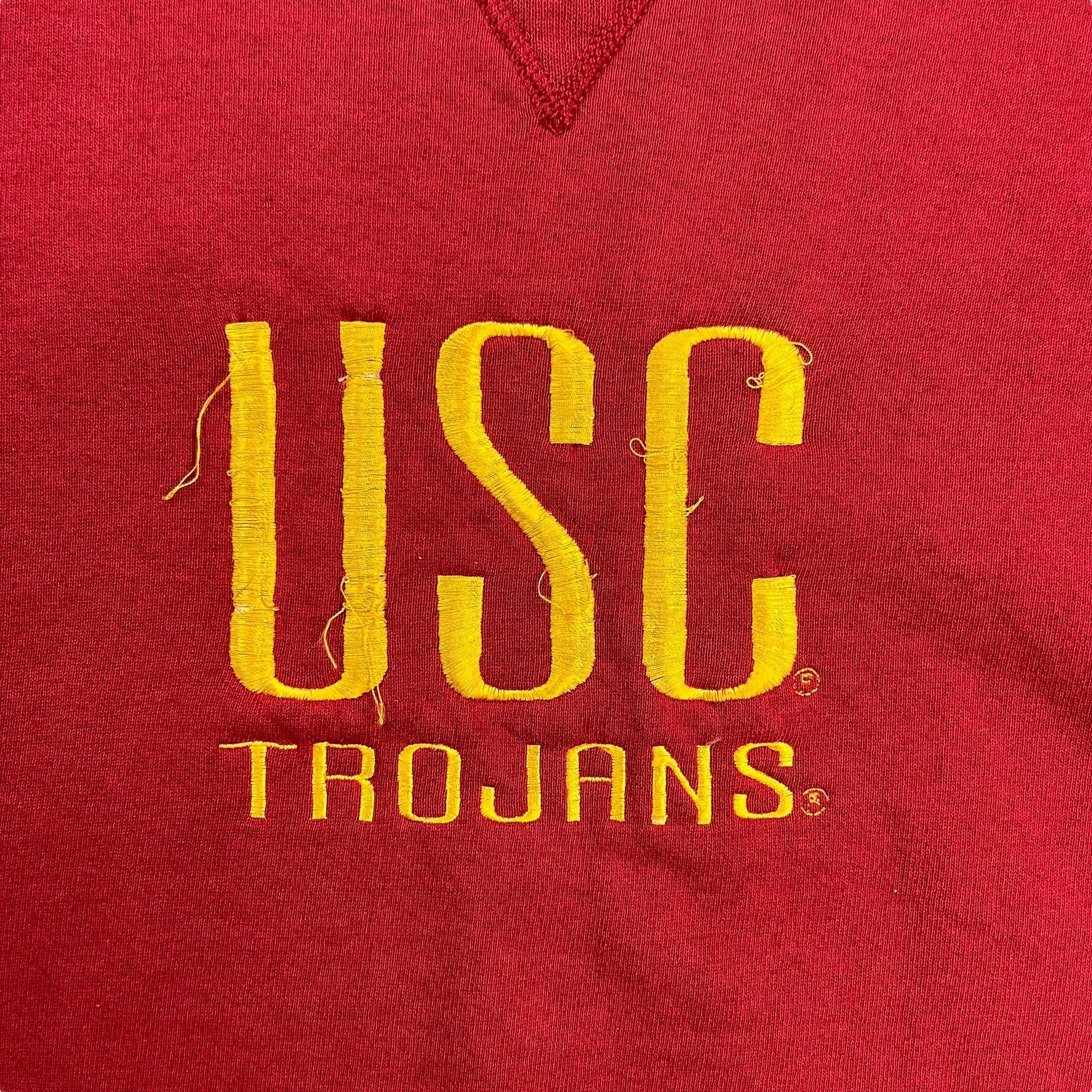 Vintage USC Trojans Crewneck Red