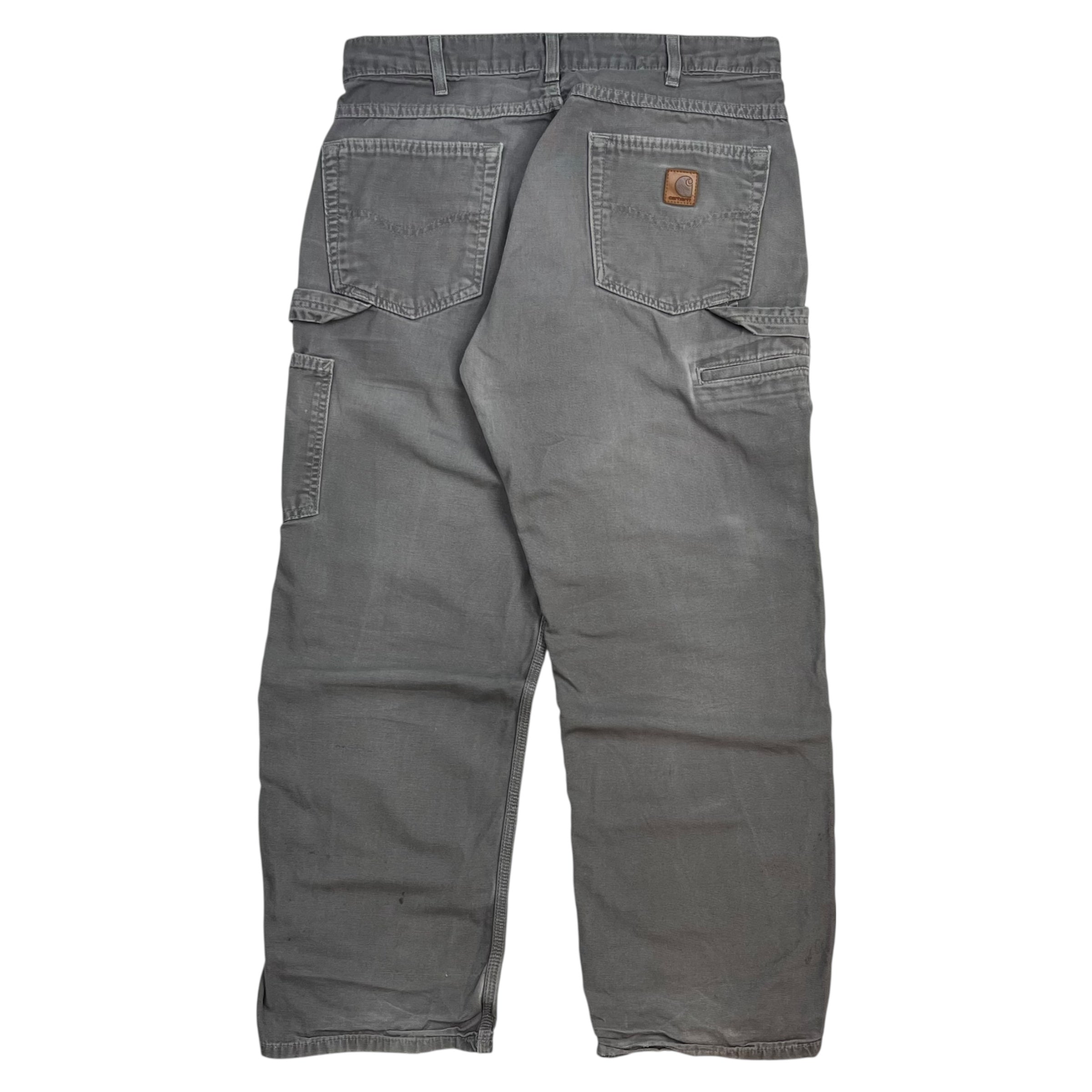 Vintage Carhartt Dungaree Pants Light Grey