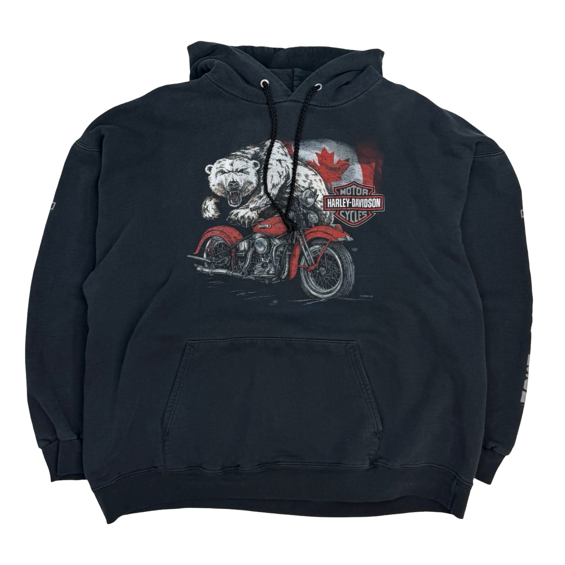 2009 Harley Davidson Redline Saskatoon Hoodie Black