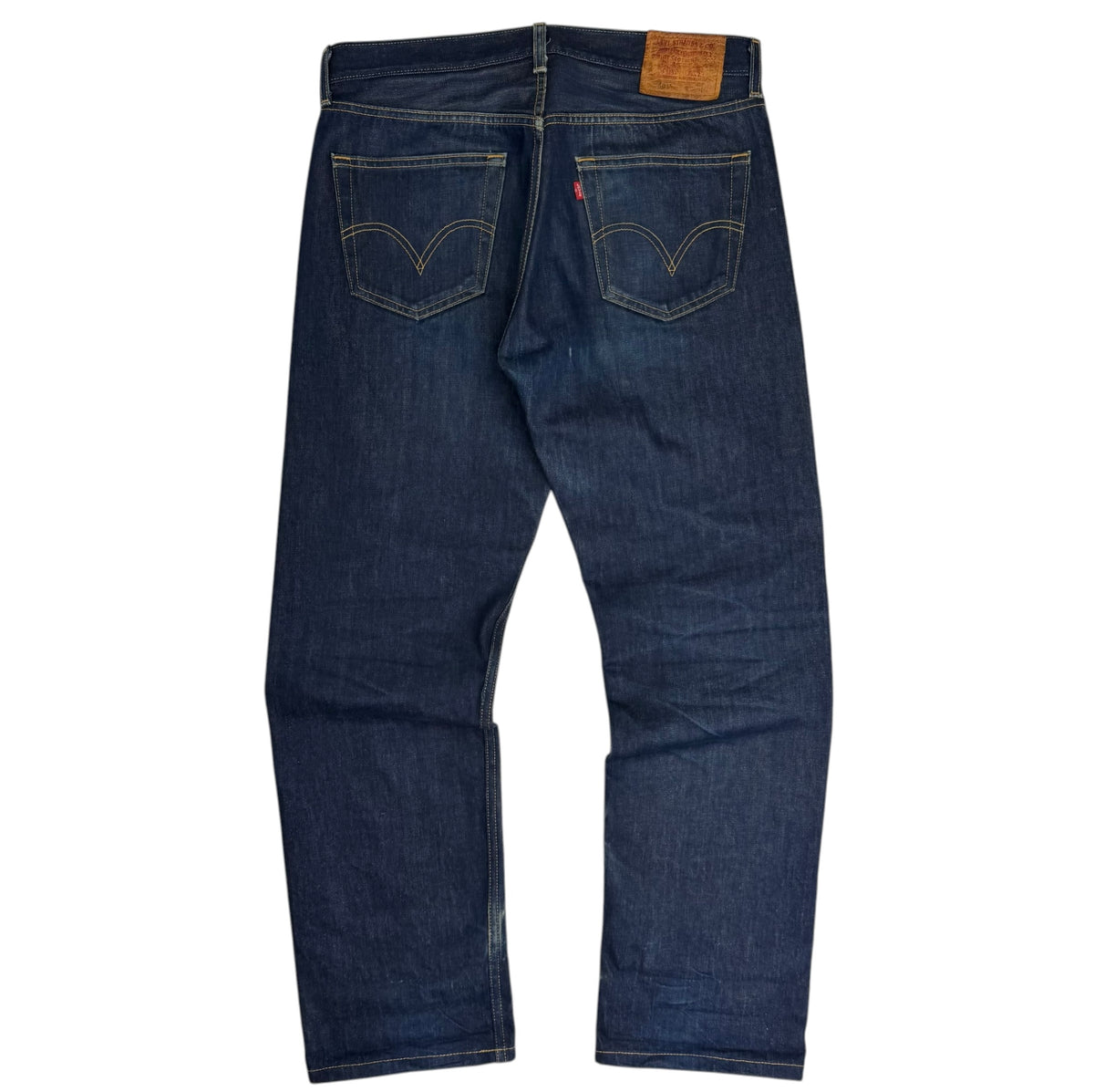 Vintage Levi’s 501 Raw Selvedge Denim Jeans Indigo