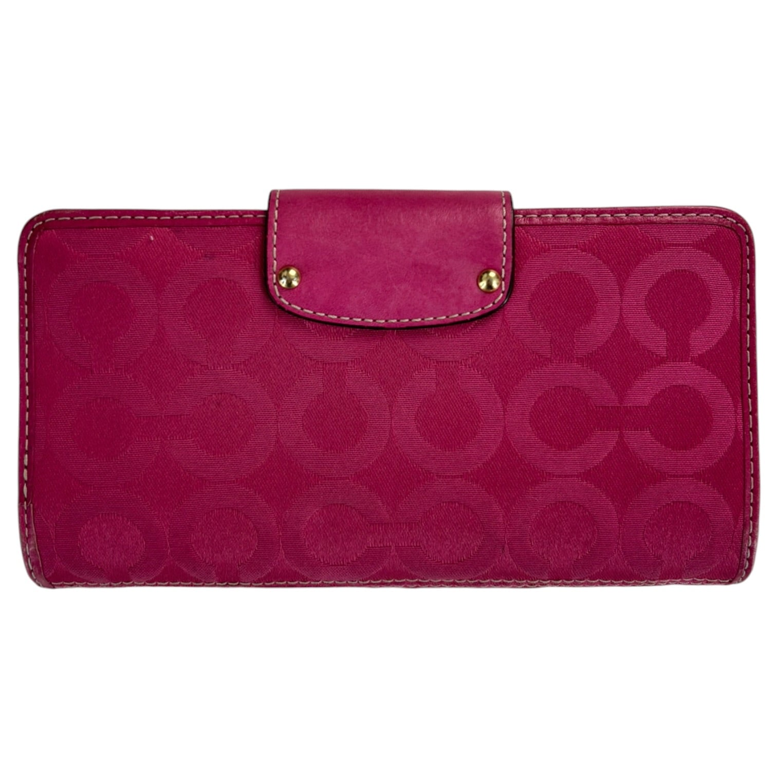 (W) Coach Madison Op Slim Envelope Wallet Melon
