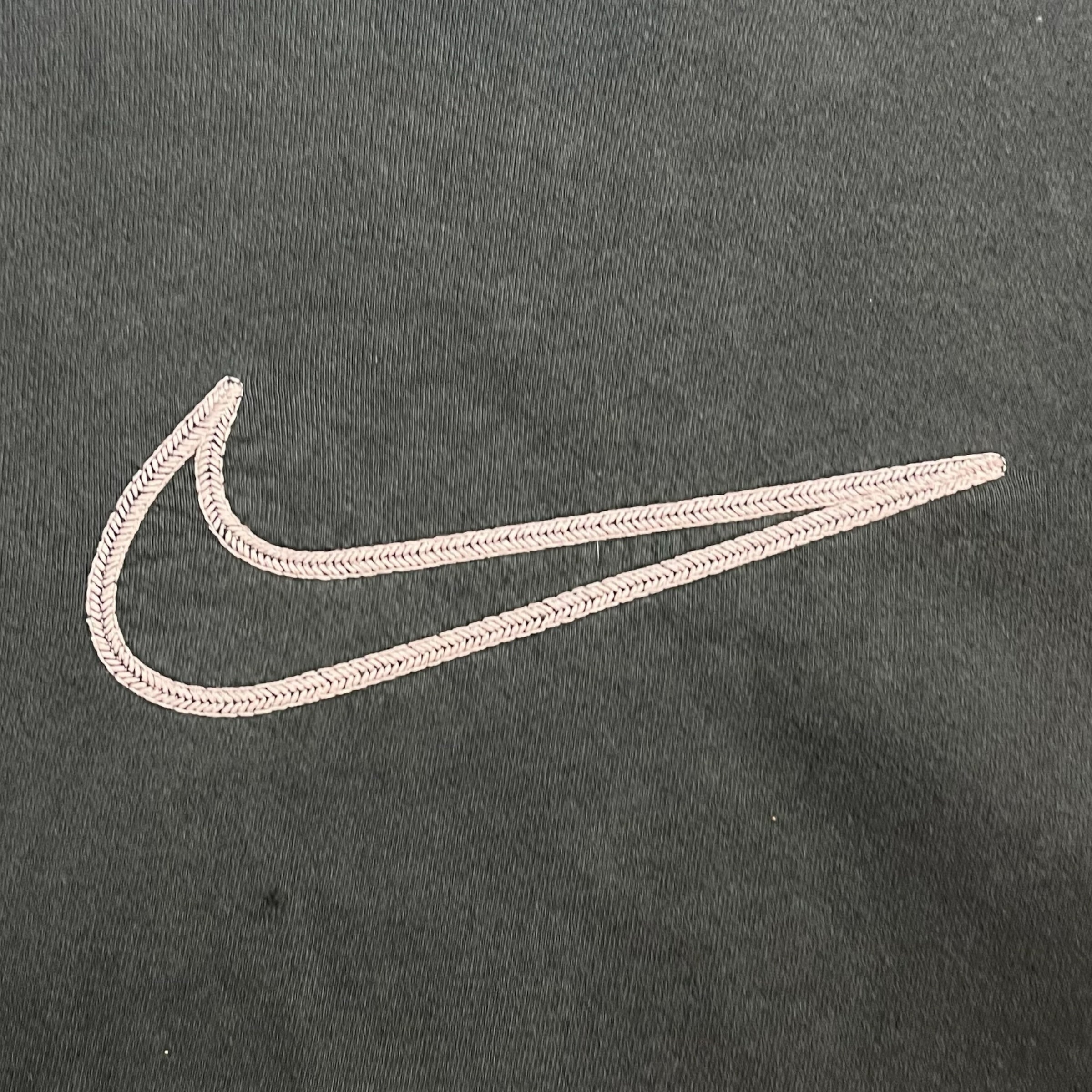 Vintage Nike Chainstitch Swoosh Crewneck Black