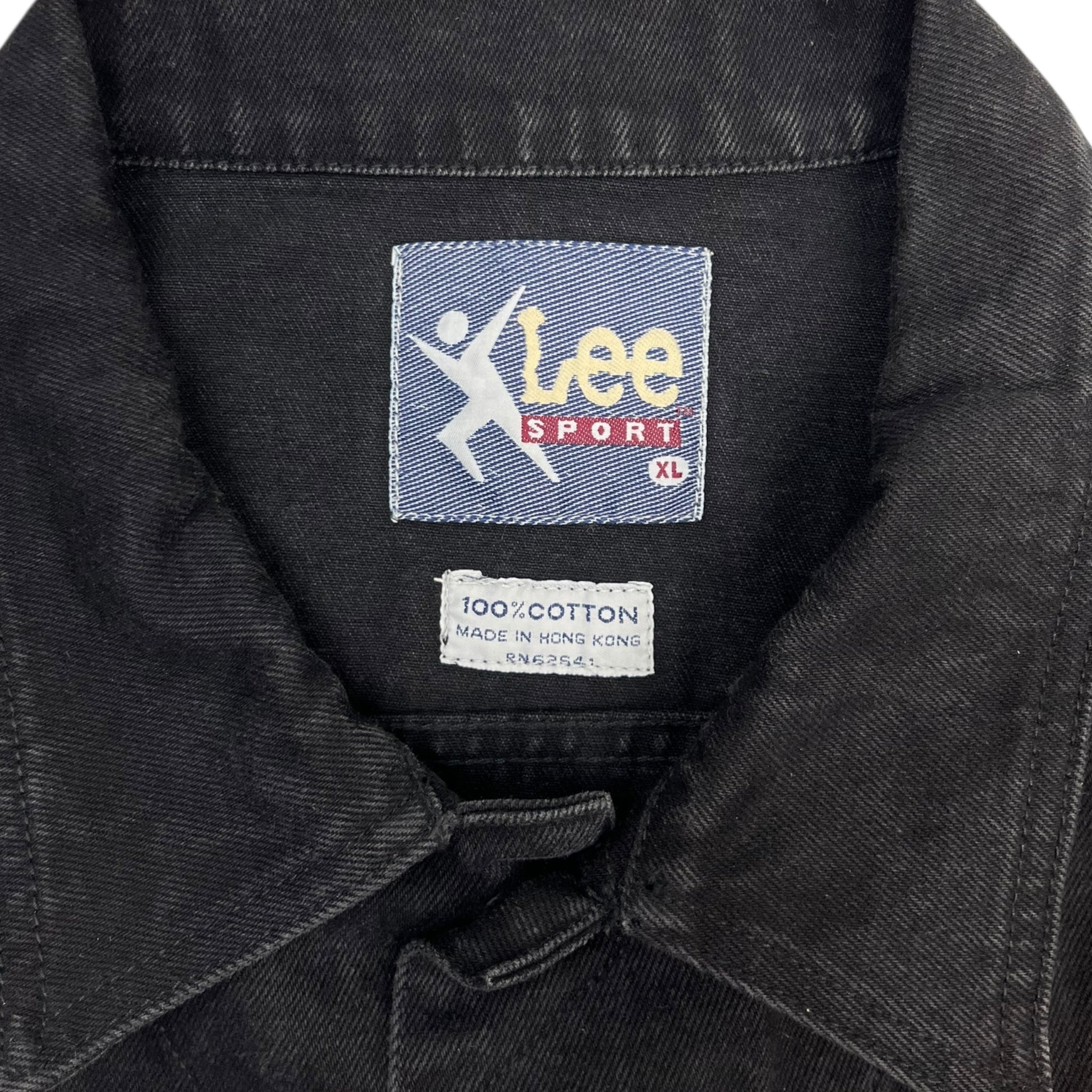 Vintage Jeff Gordon Nascar Black Denim Jacket