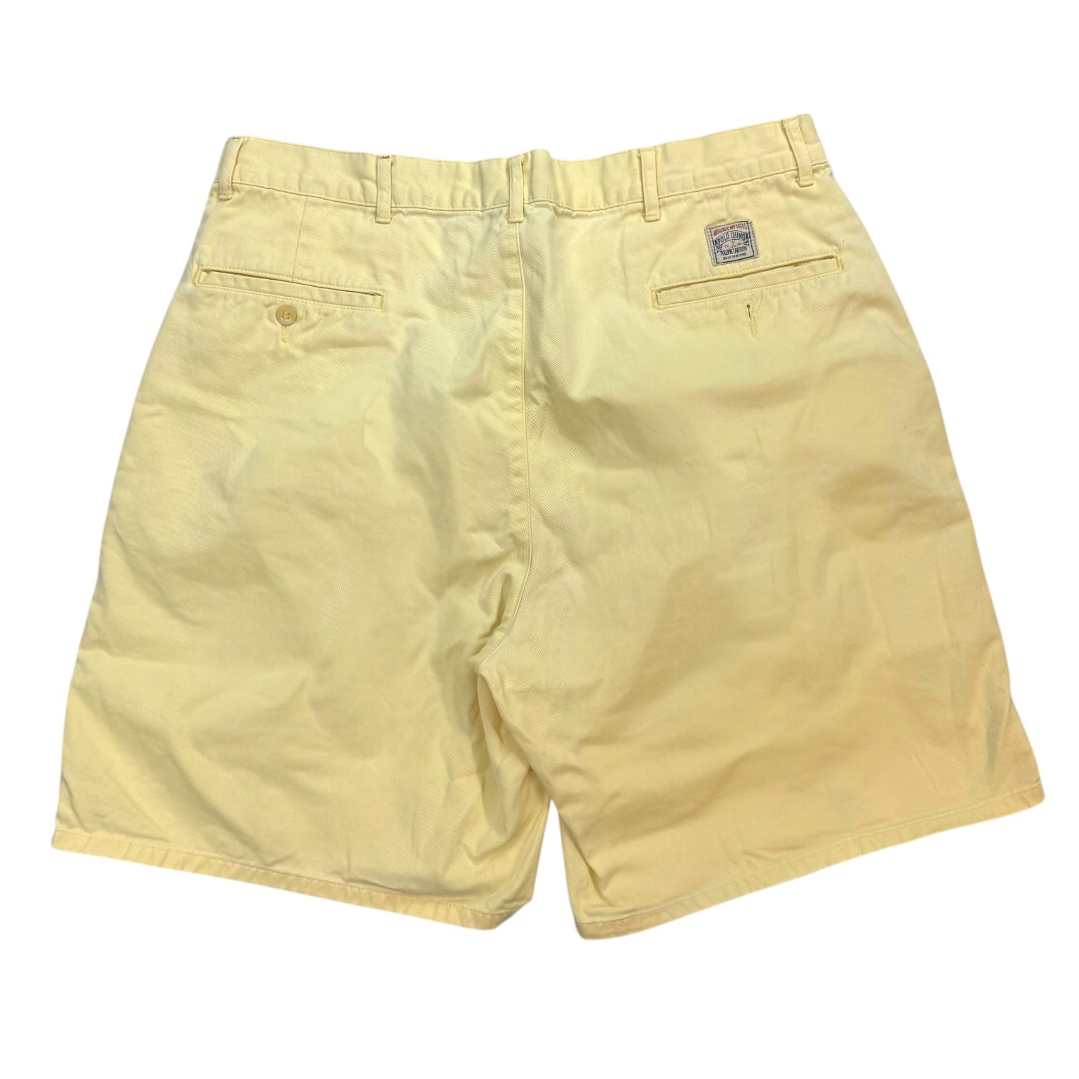 Vintage Polo Ralph Lauren Shorts Yellow
