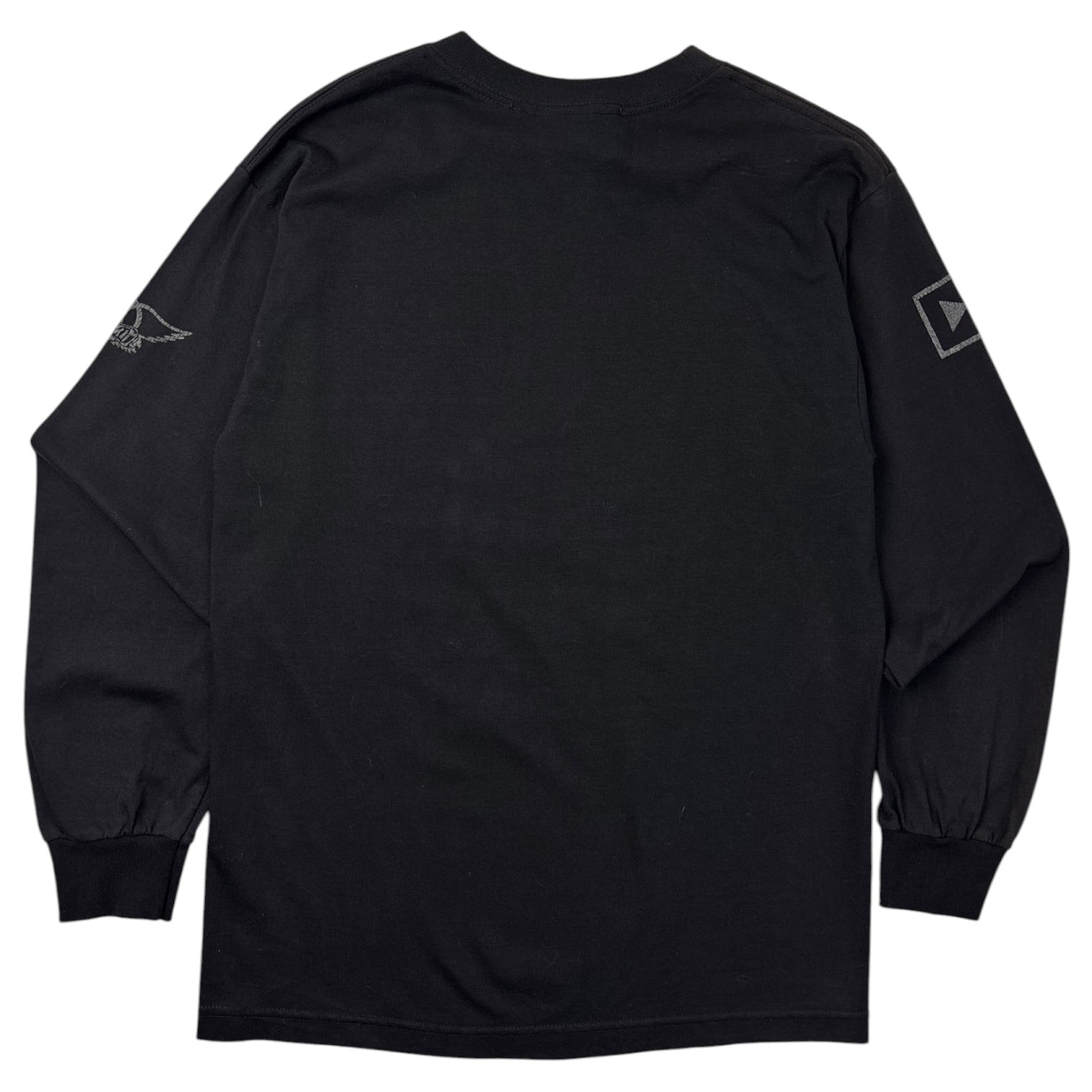 2001 Aerosmith Mesh Logo L/S T-Shirt Black