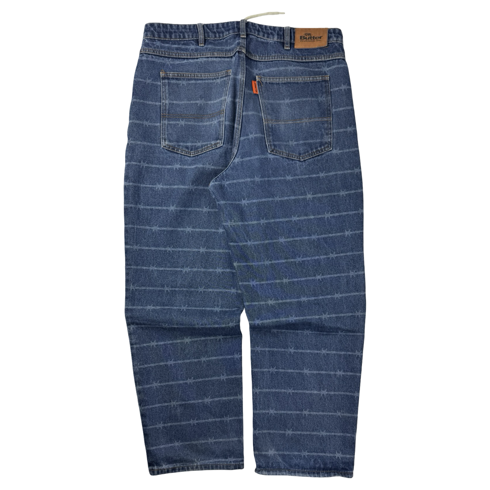 Butter Worldwide Very Baggy Fit Barbwire Denim Jeans