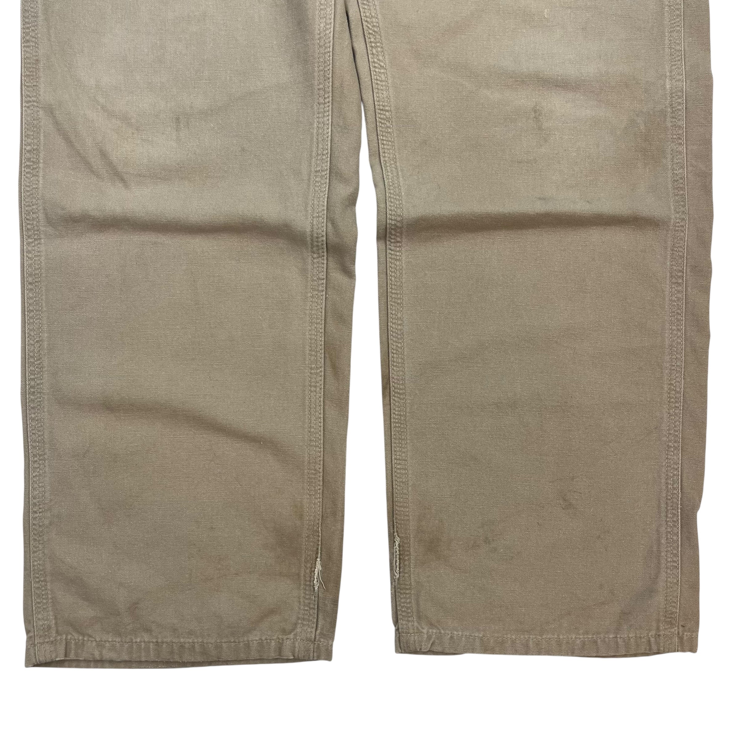 Vintage Carhartt Dungaree Pants Beige