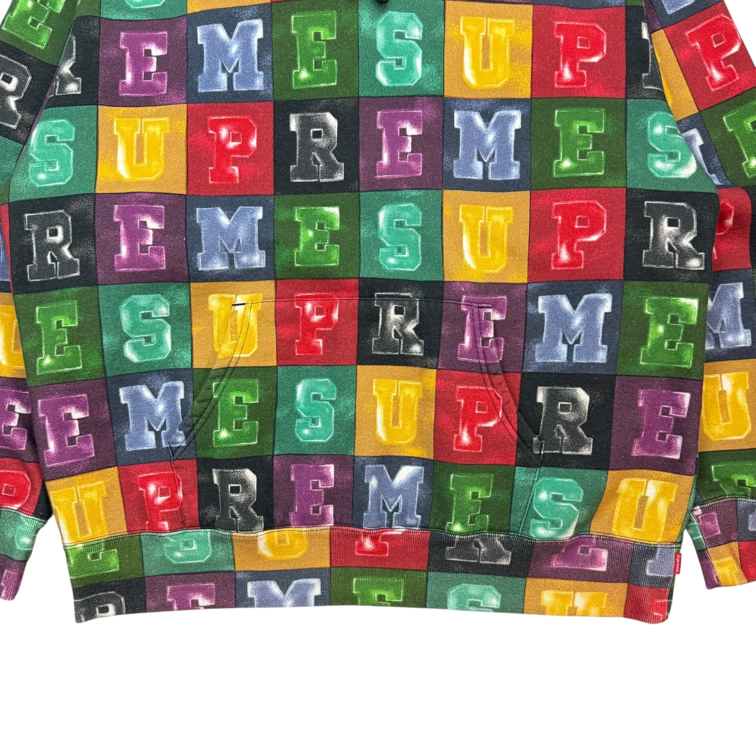 Supreme Blocks Hoodie Multicolour