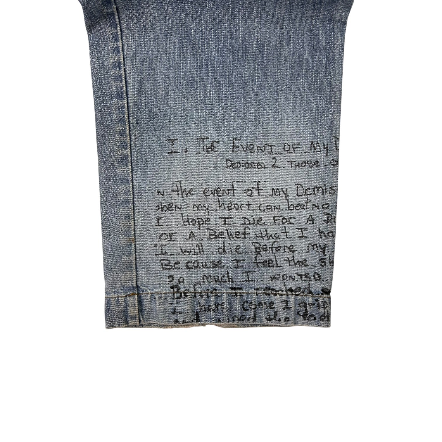 Vintage Y2K Makaveli Tupac Jeans