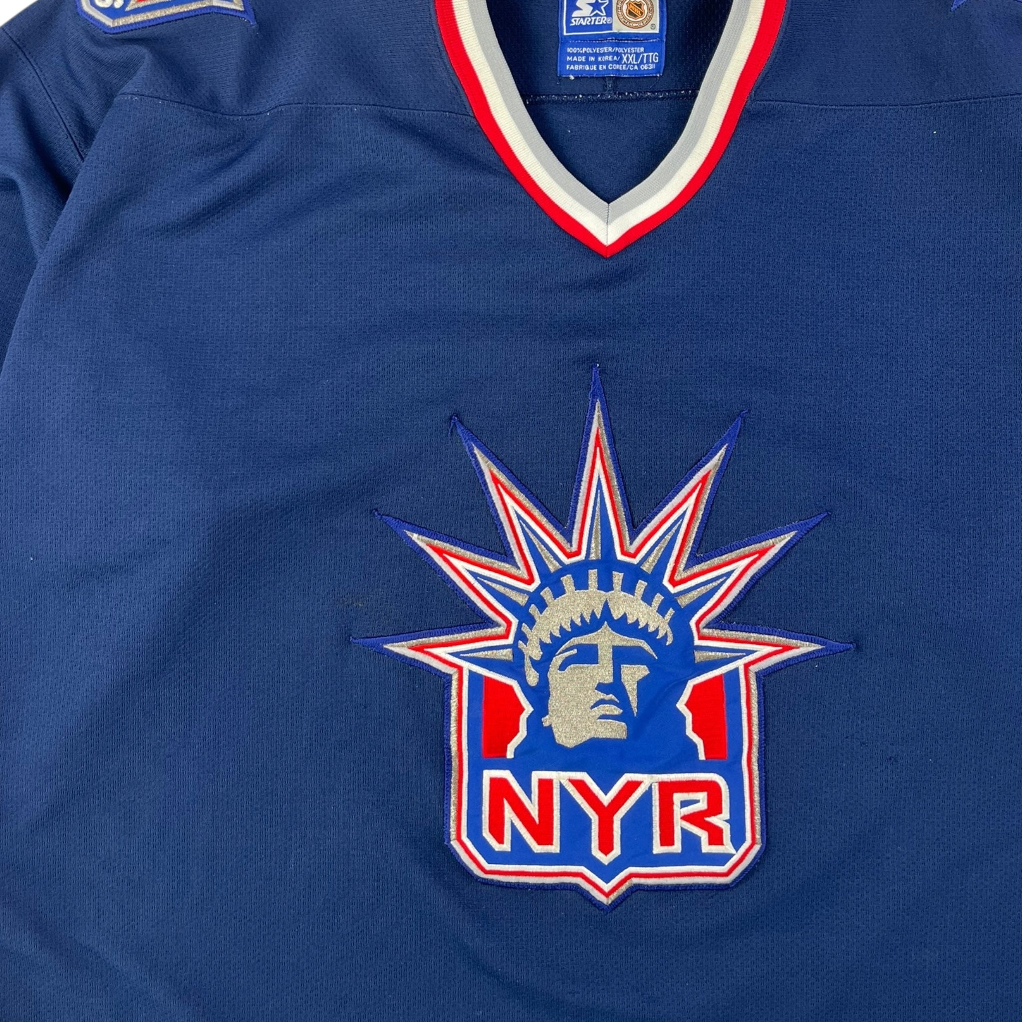 Vintage New York Rangers Starter Liberty Head Jersey