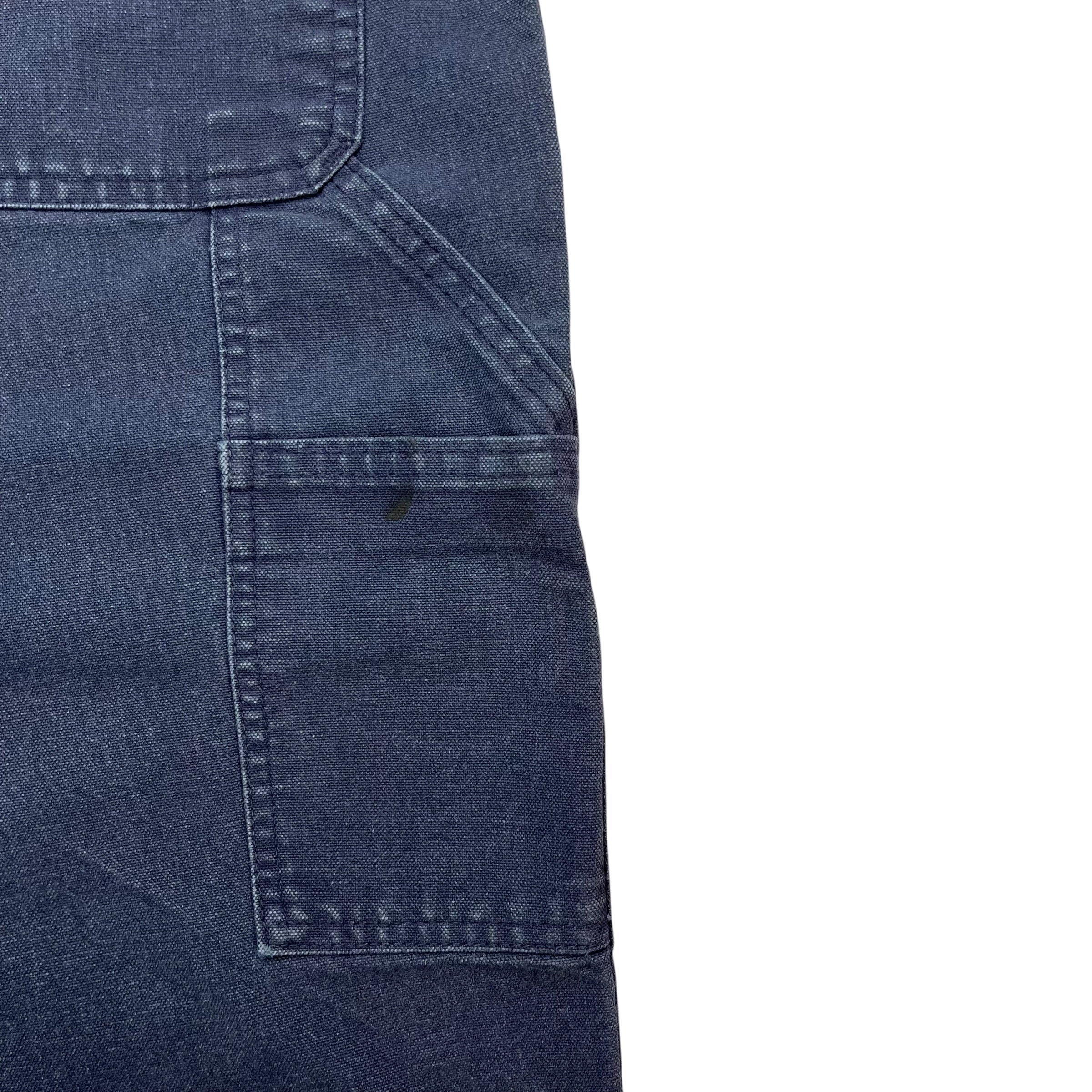 Vintage Carhartt Dungaree Pants Navy Blue
