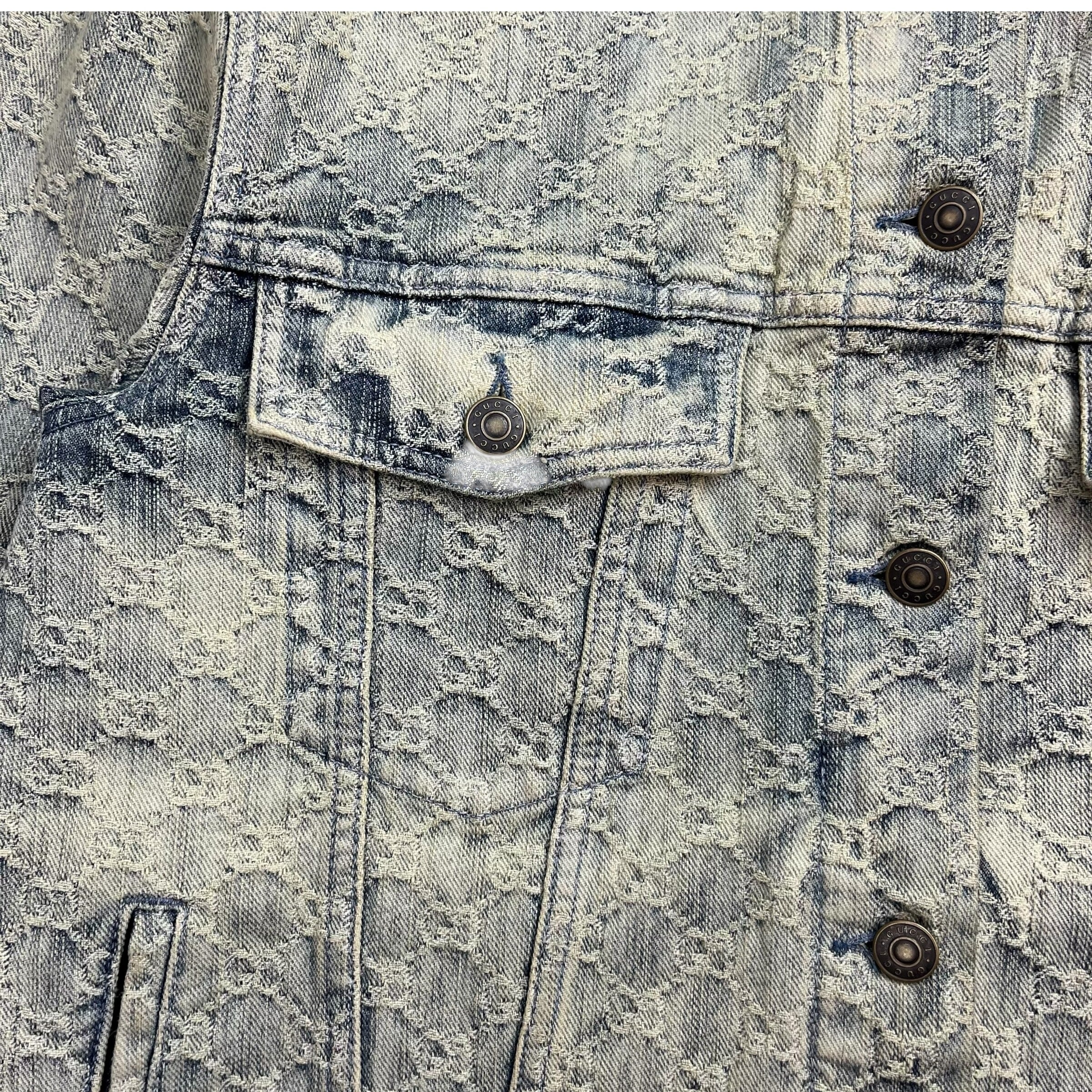 Gucci Monogram Denim Jacket
