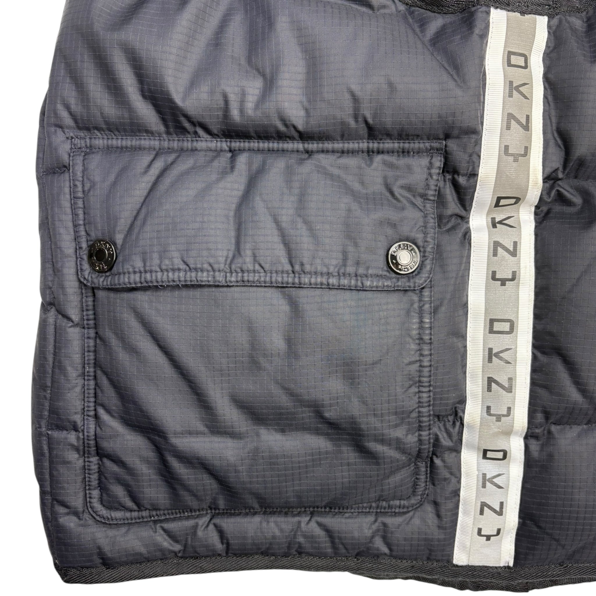 Vintage Y2K DKNY Active Tech Puffer Vest