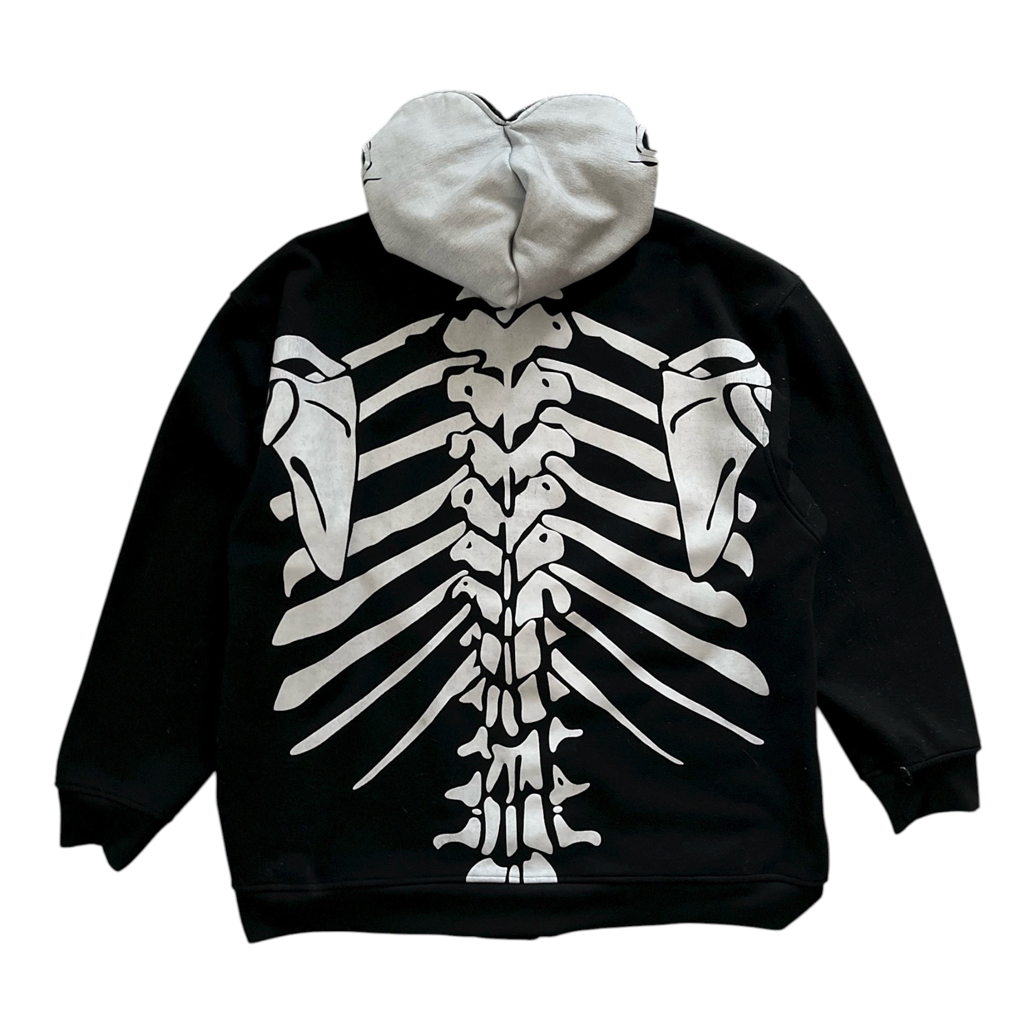 Vintage Y2K Mecca Jeans Skeleton Full Zip Hoodie