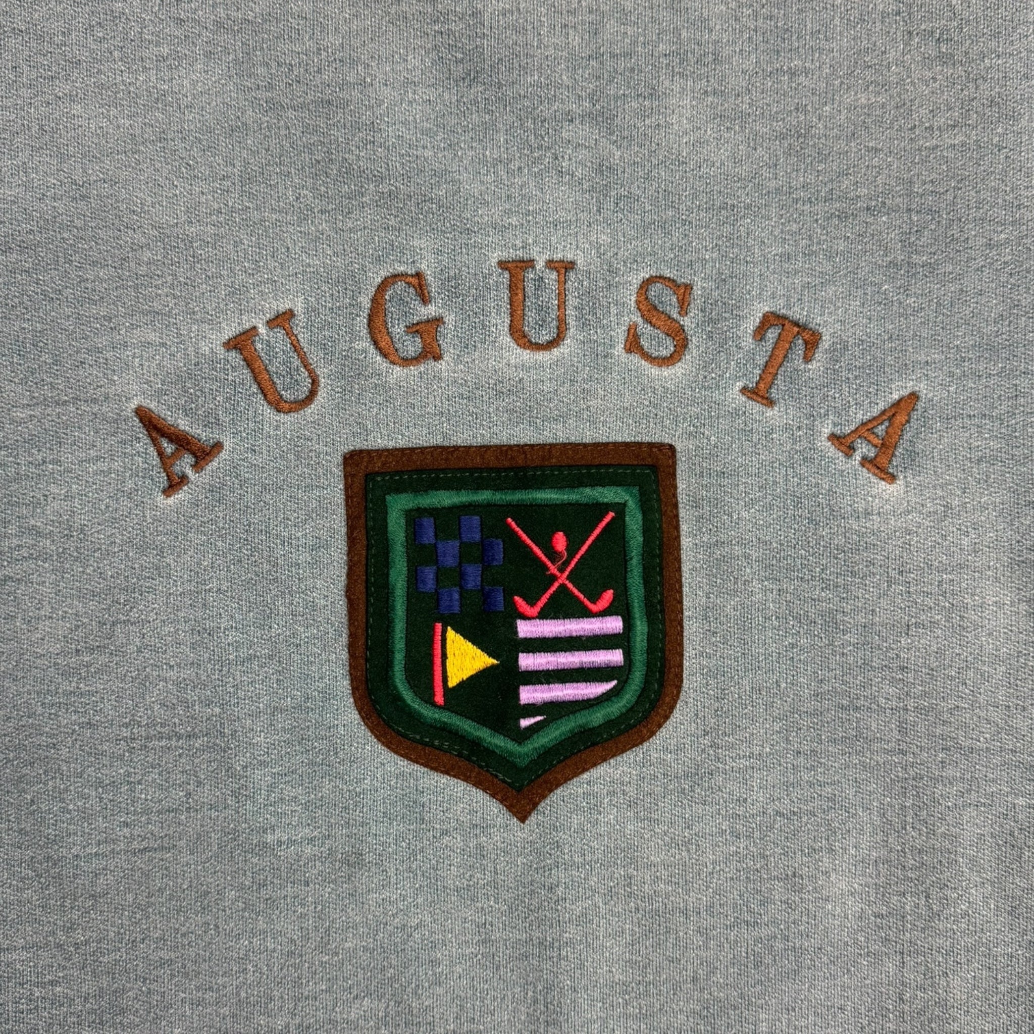 Vintage Augusta Golf Crewneck Washed Teal